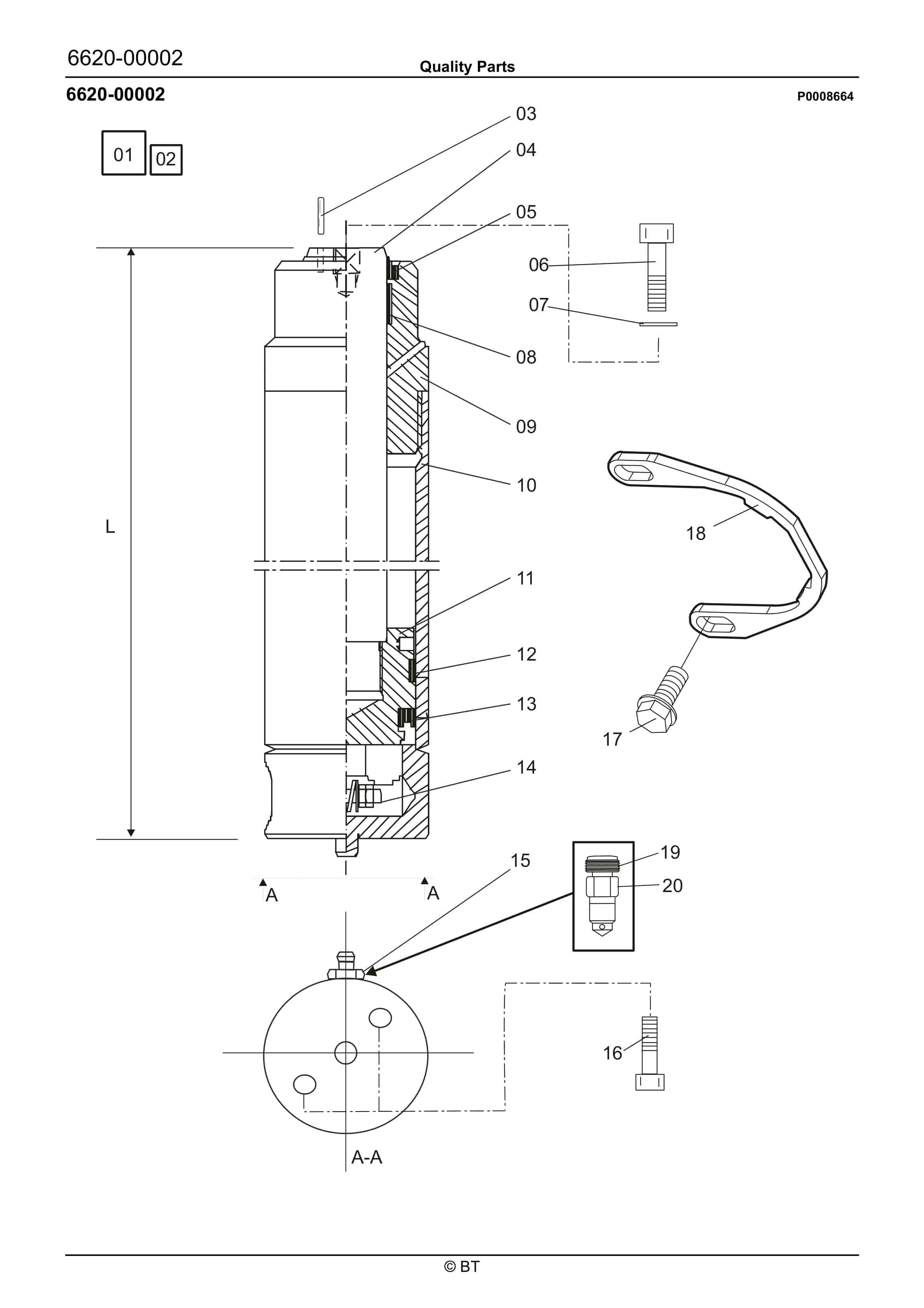 BT SPE125L Quality Parts 7516835 5 BT SPE125L Quality Parts 7516835 - Image 5