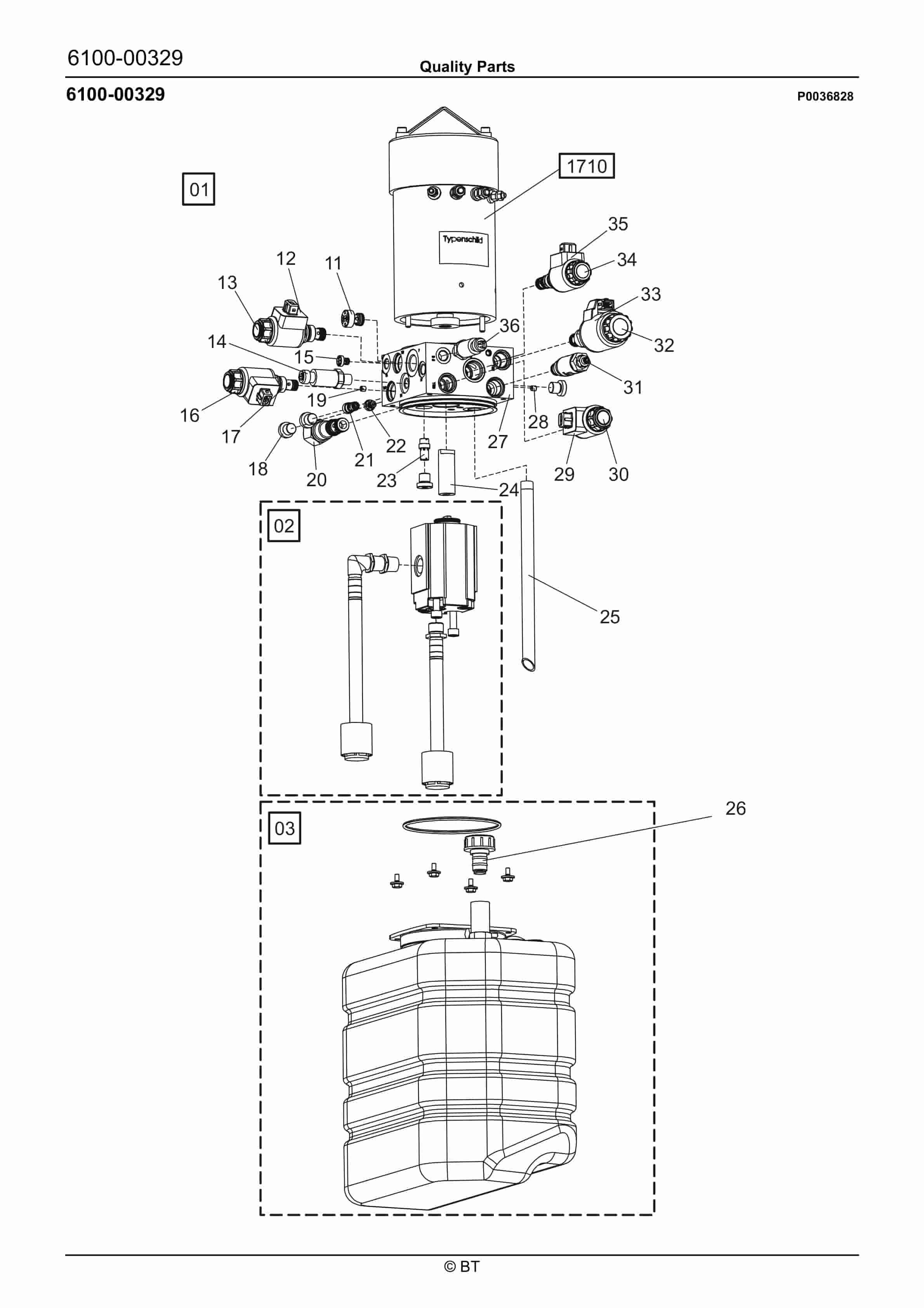 BT SPE125L Quality Parts 7520330 3 BT SPE125L Quality Parts 7520330 - Image 3
