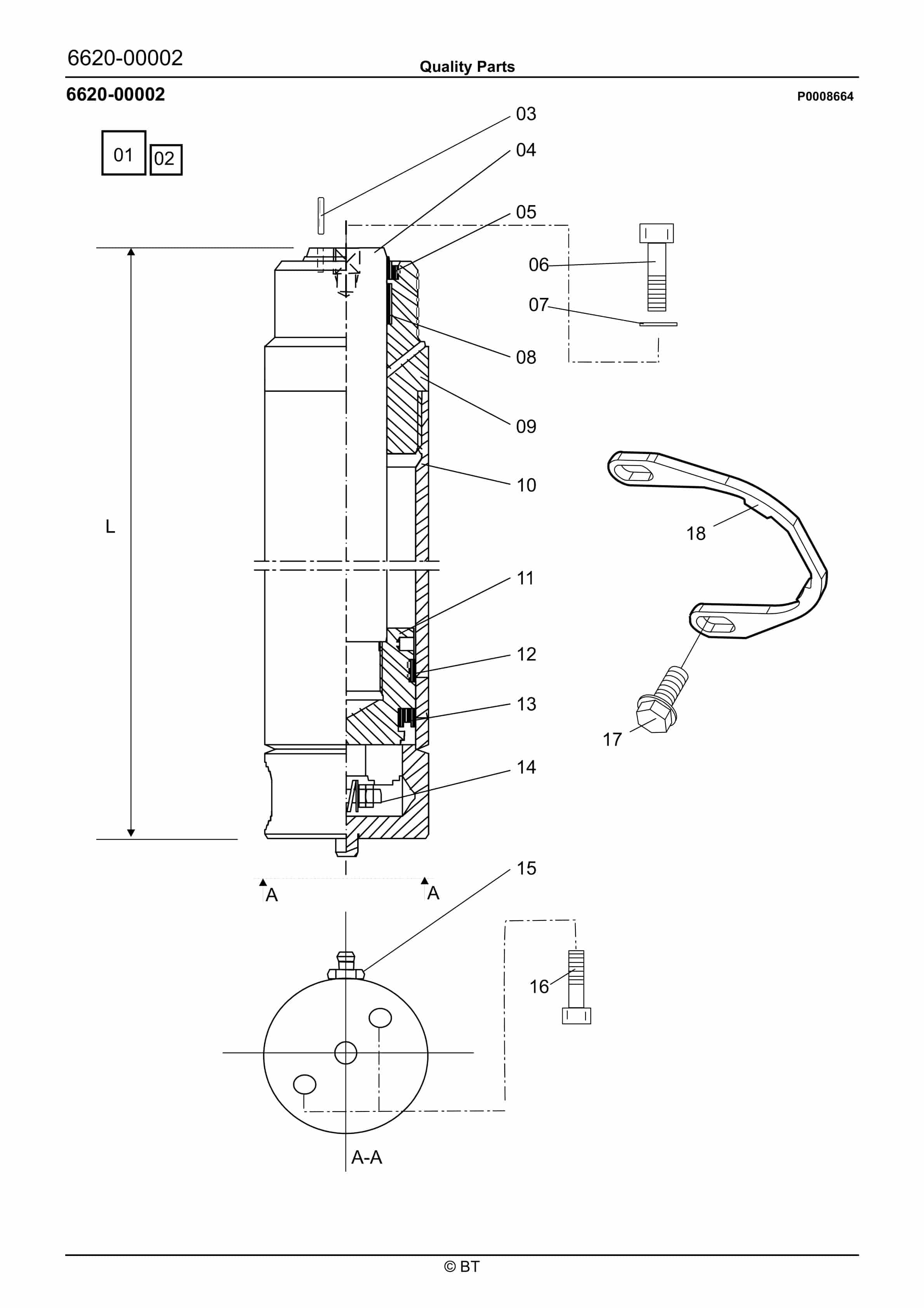 BT SPE125L, SPE160L Quality Parts 263891 3 BT SPE125L, SPE160L Quality Parts 263891 - Image 3