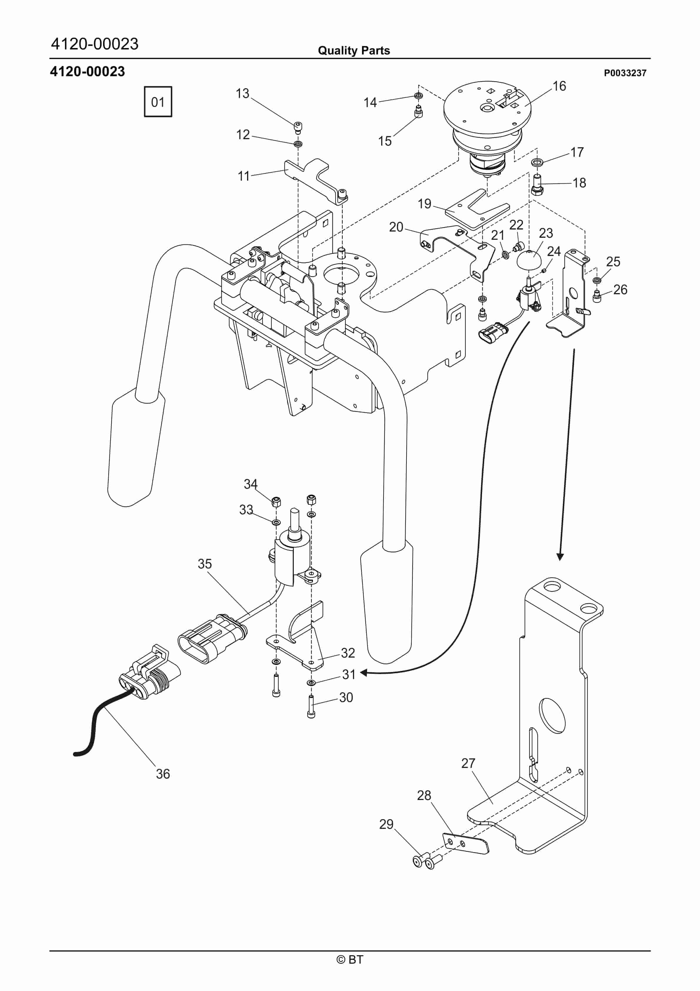 BT SPE135S Quality Parts 7511612 2 BT SPE135S Quality Parts 7511612 - Image 2