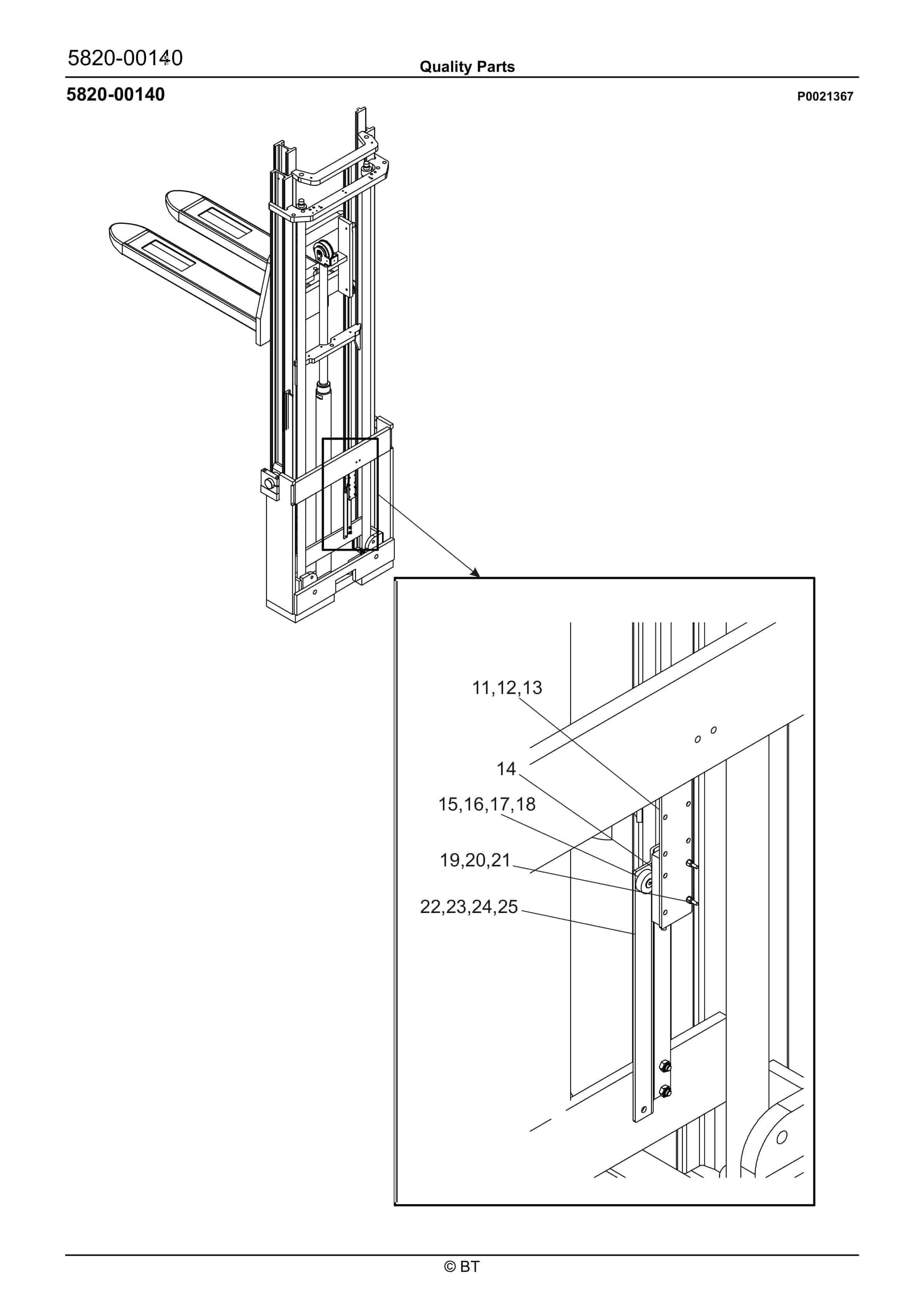 BT SPE135S Quality Parts 7514210 3 BT SPE135S Quality Parts 7514210 - Image 3