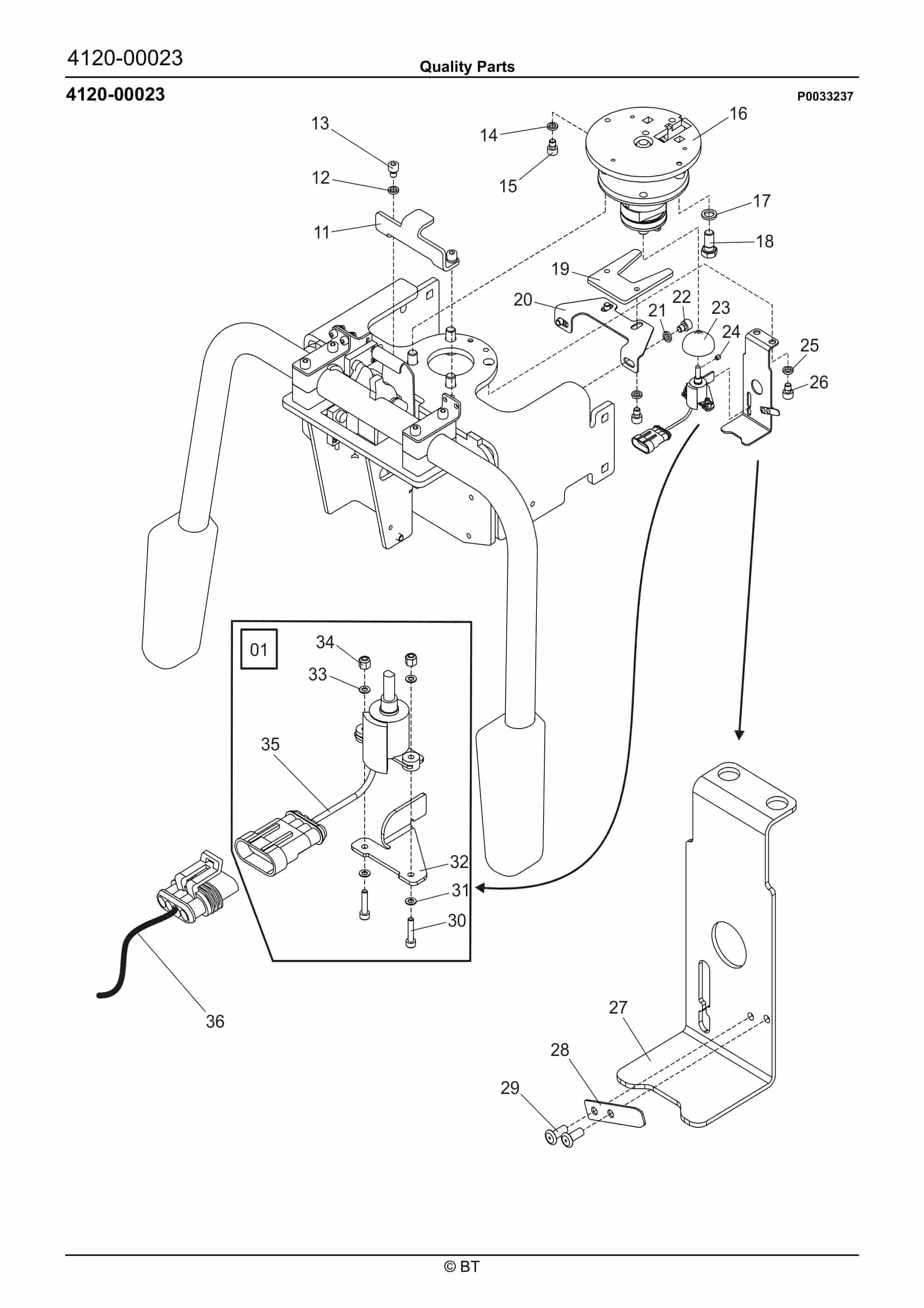 BT SPE135S Quality Parts 7519737 2 BT SPE135S Quality Parts 7519737 - Image 2