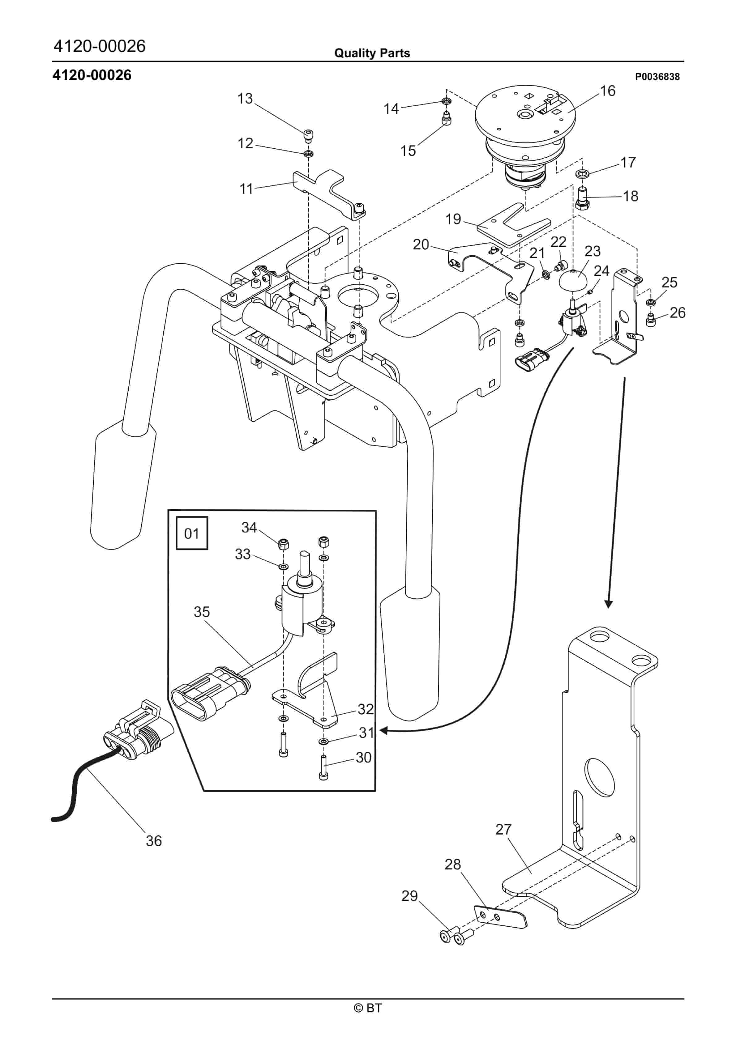 BT SPE135S Quality Parts 7520826 2 BT SPE135S Quality Parts 7520826 - Image 2