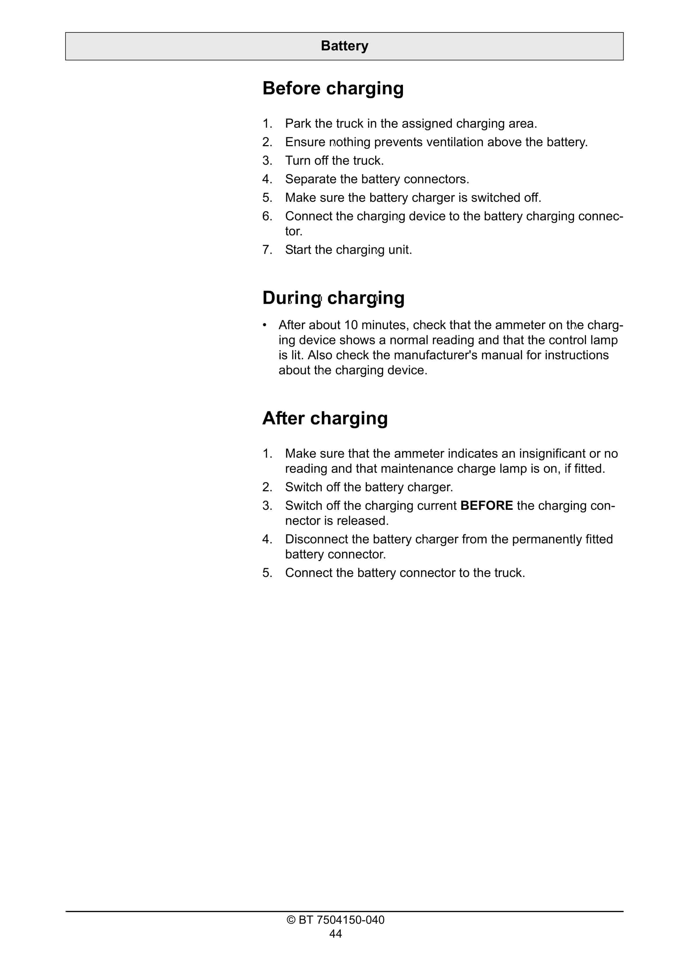 BT SWE080L Operator Manual 7504150-040 4 BT SWE080L Operator Manual 7504150-040 - Image 4