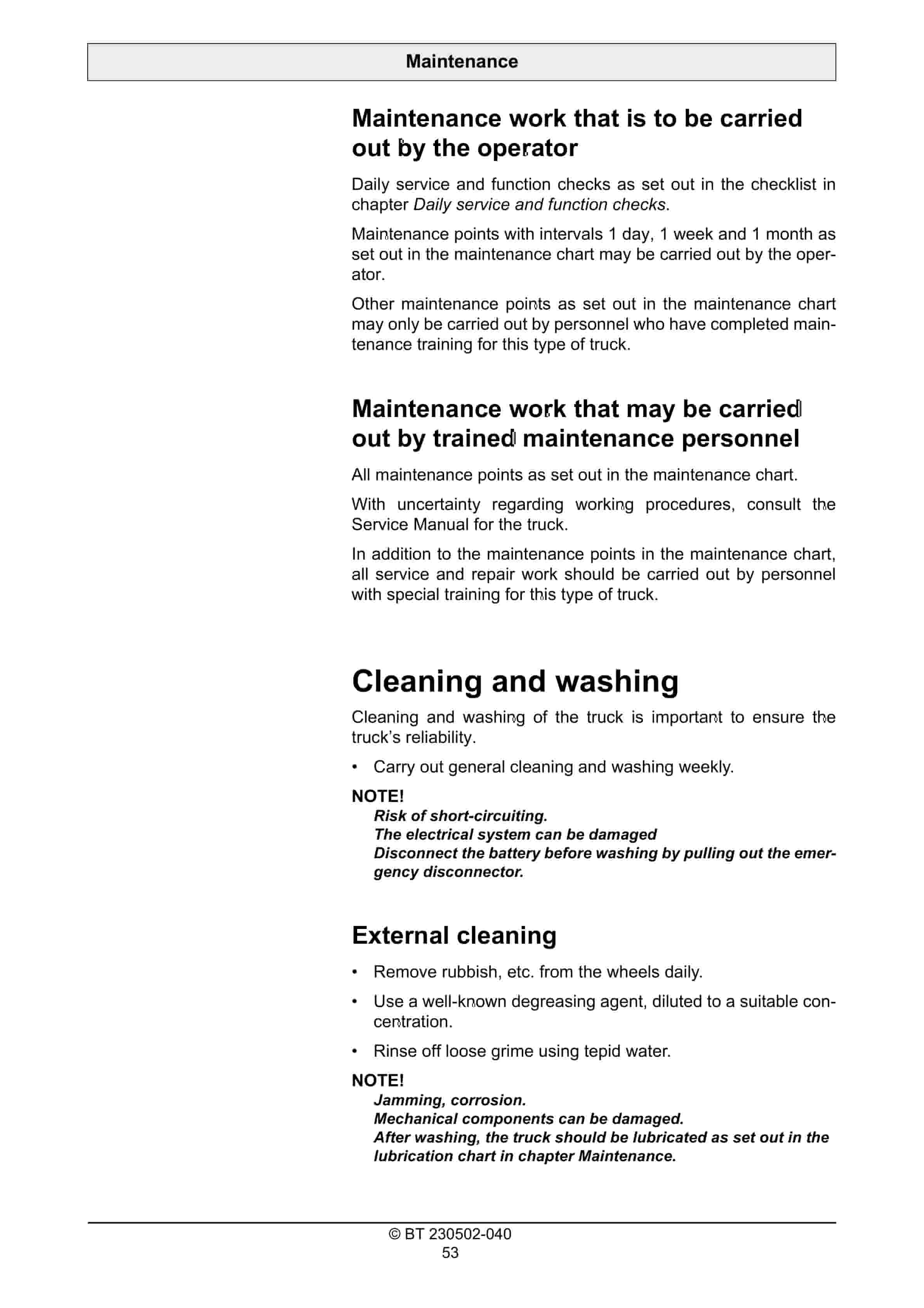 BT SWE120L Operator Manual 230502-040 5 BT SWE120L Operator Manual 230502-040 - Image 5