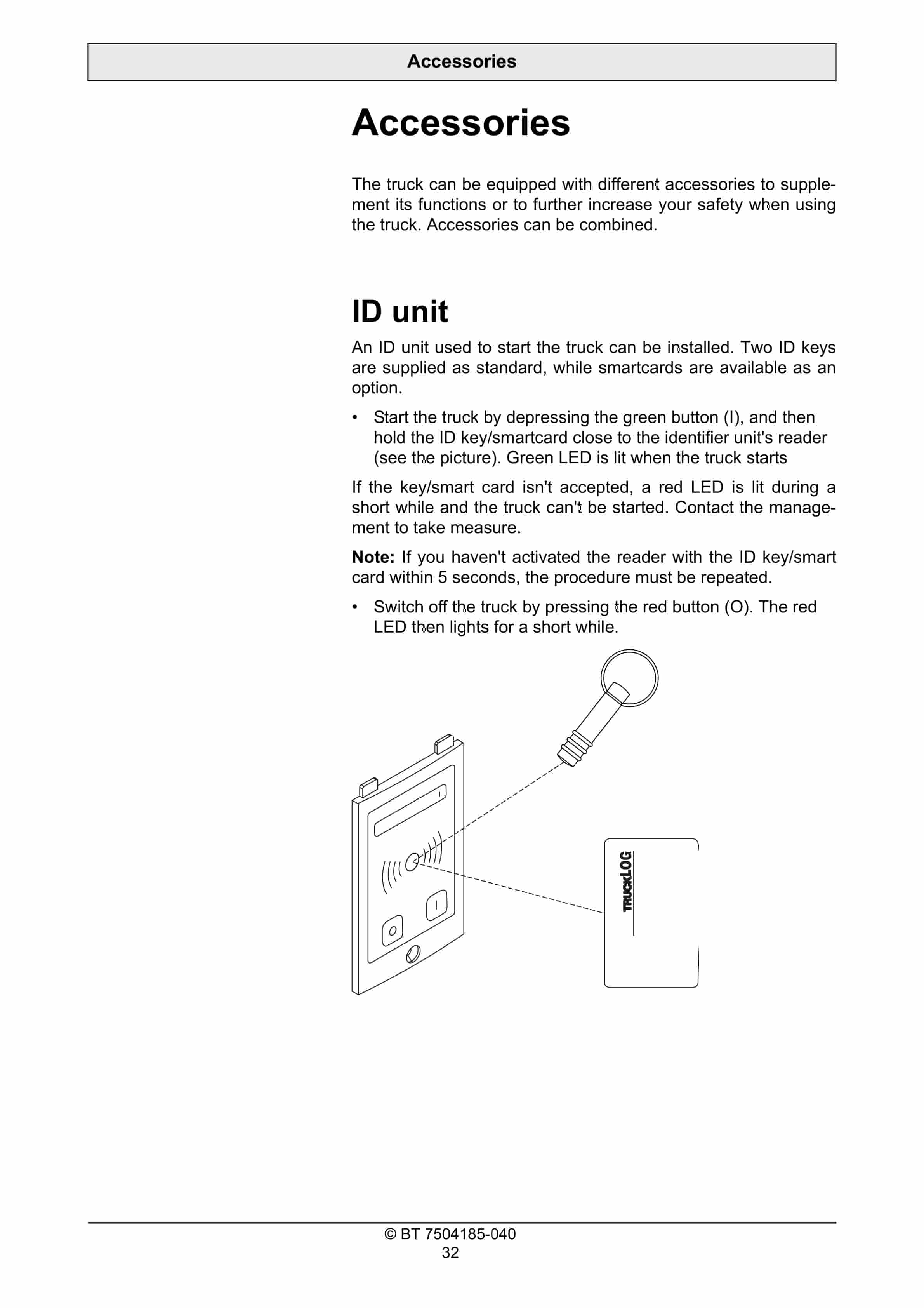 Alternative view of BT SWE120L, SWE140L, SWE200D Operator Manual 7504185-040