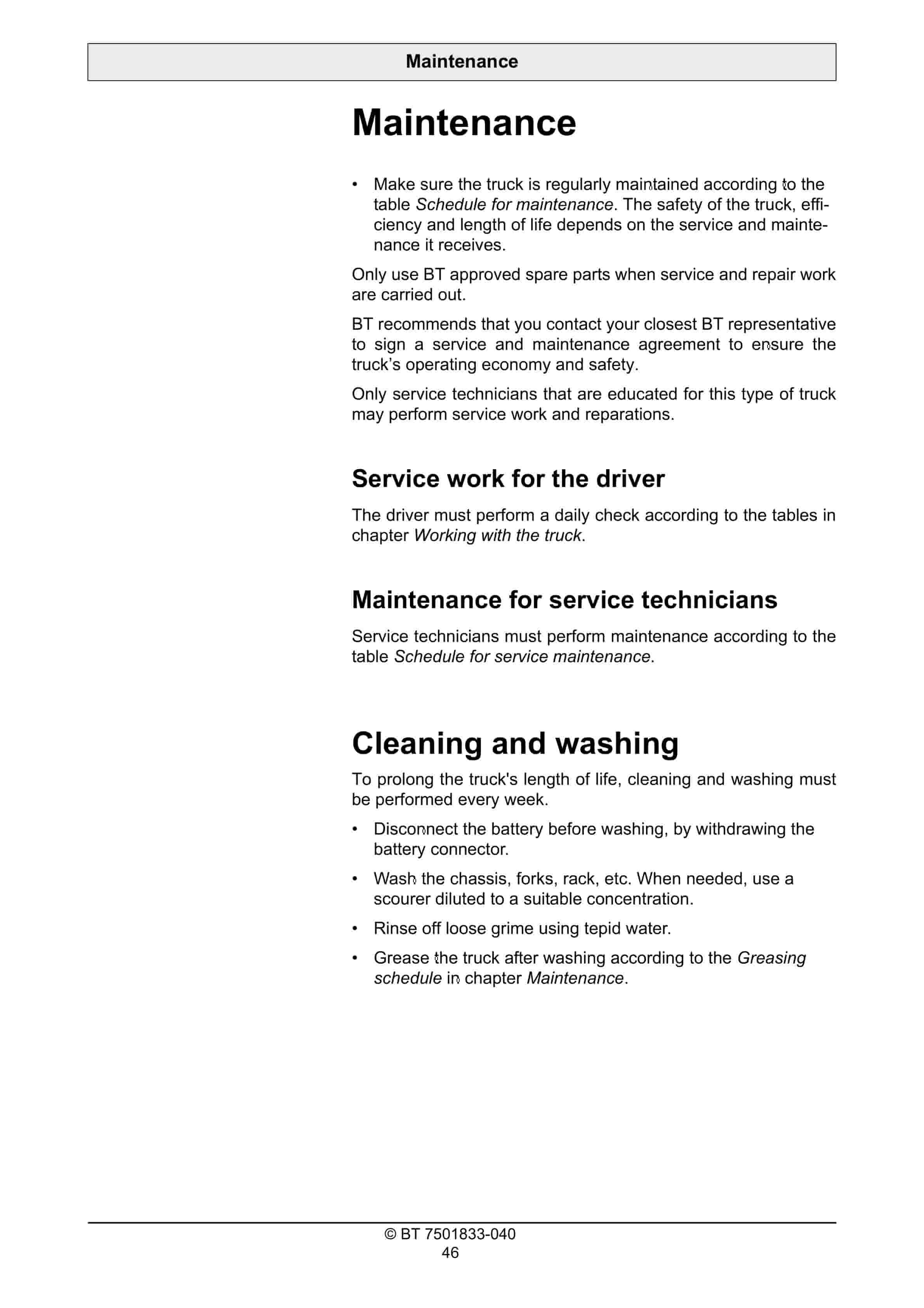 BT SWE120S Operator Manual 7501833-040 4 BT SWE120S Operator Manual 7501833-040 - Image 4