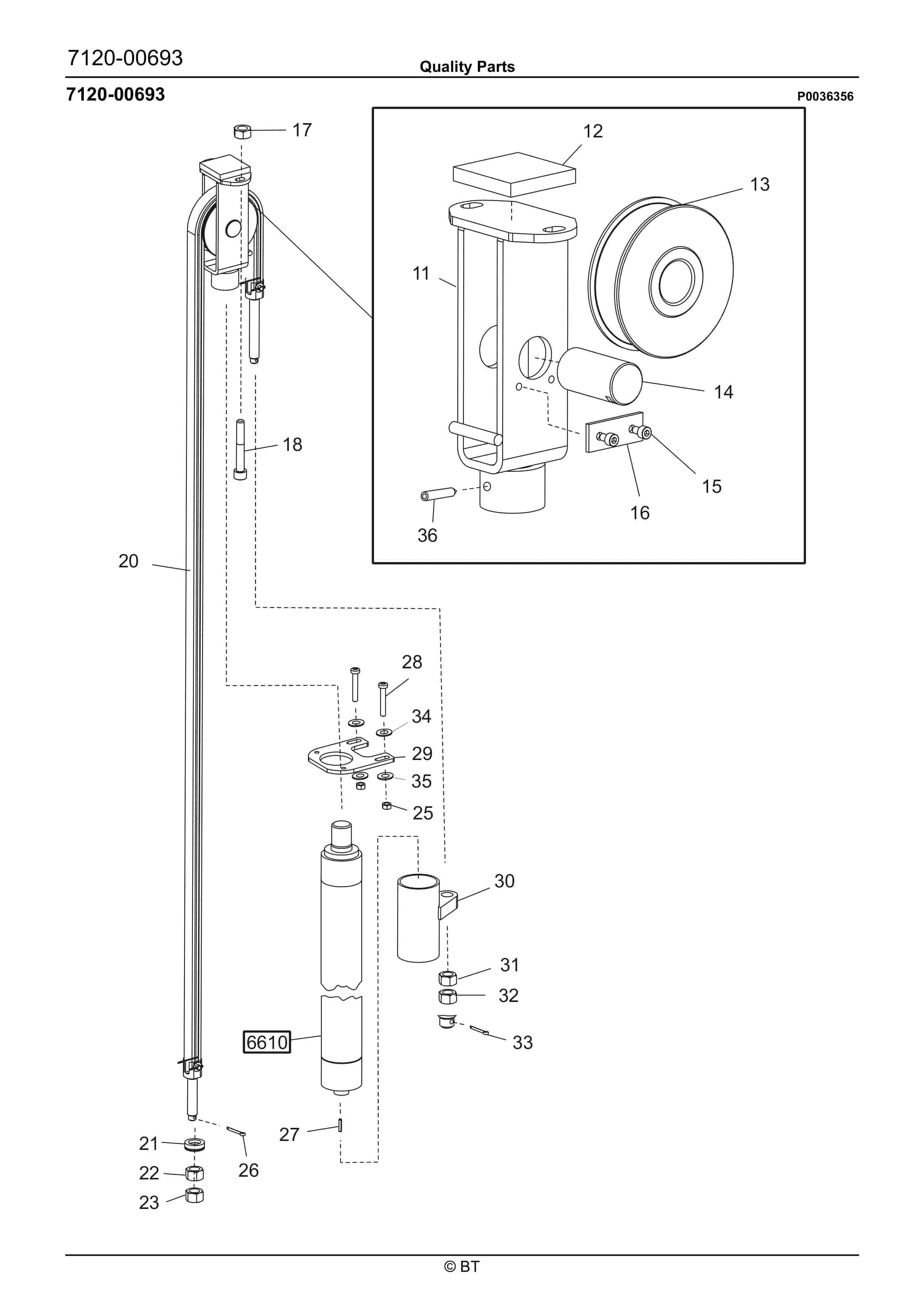 BT SWE140L Quality Parts 7520673 5 BT SWE140L Quality Parts 7520673 - Image 5