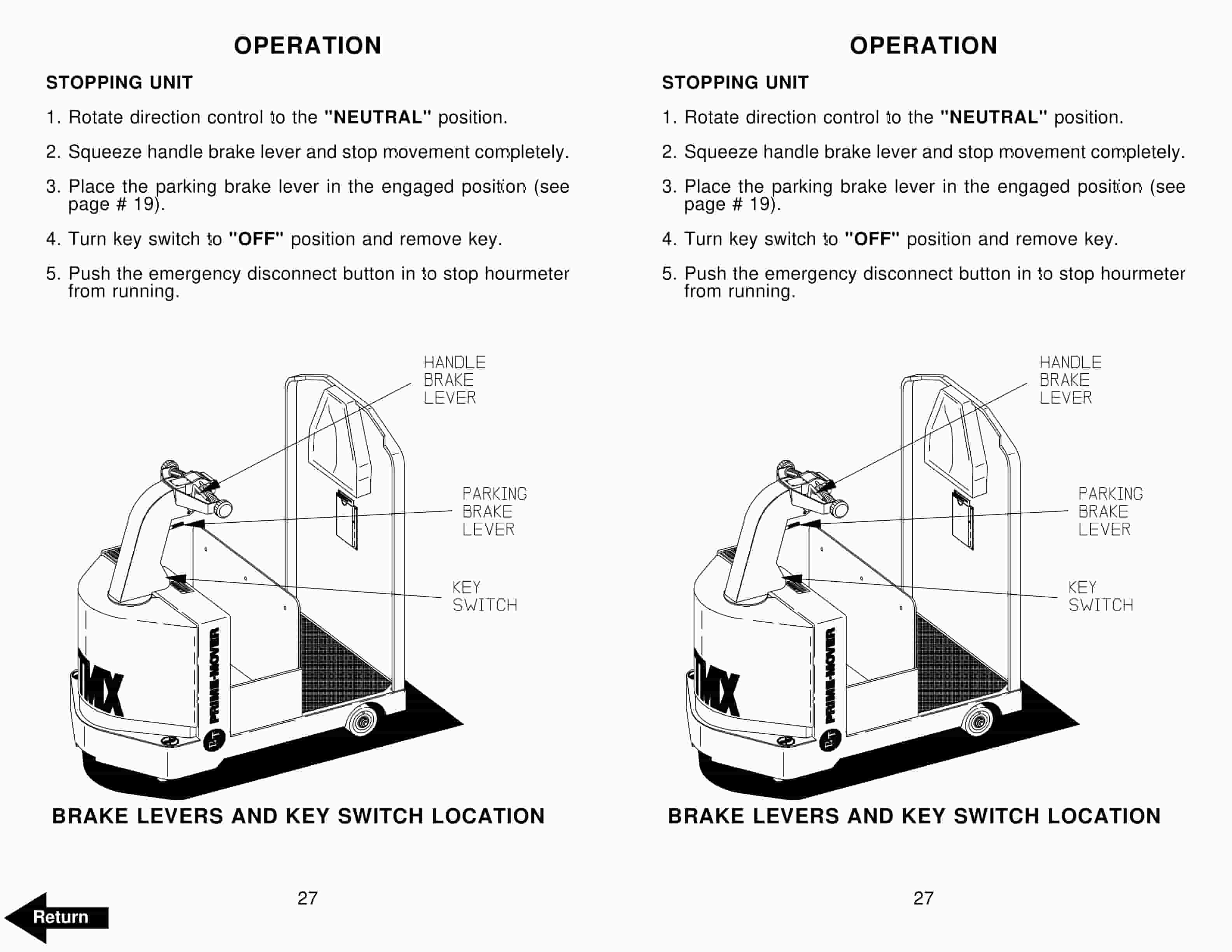 BT TMX Electric Tow Tractor Operator Manual 303045-001 4 BT TMX Electric Tow Tractor Operator Manual 303045-001 - Image 4