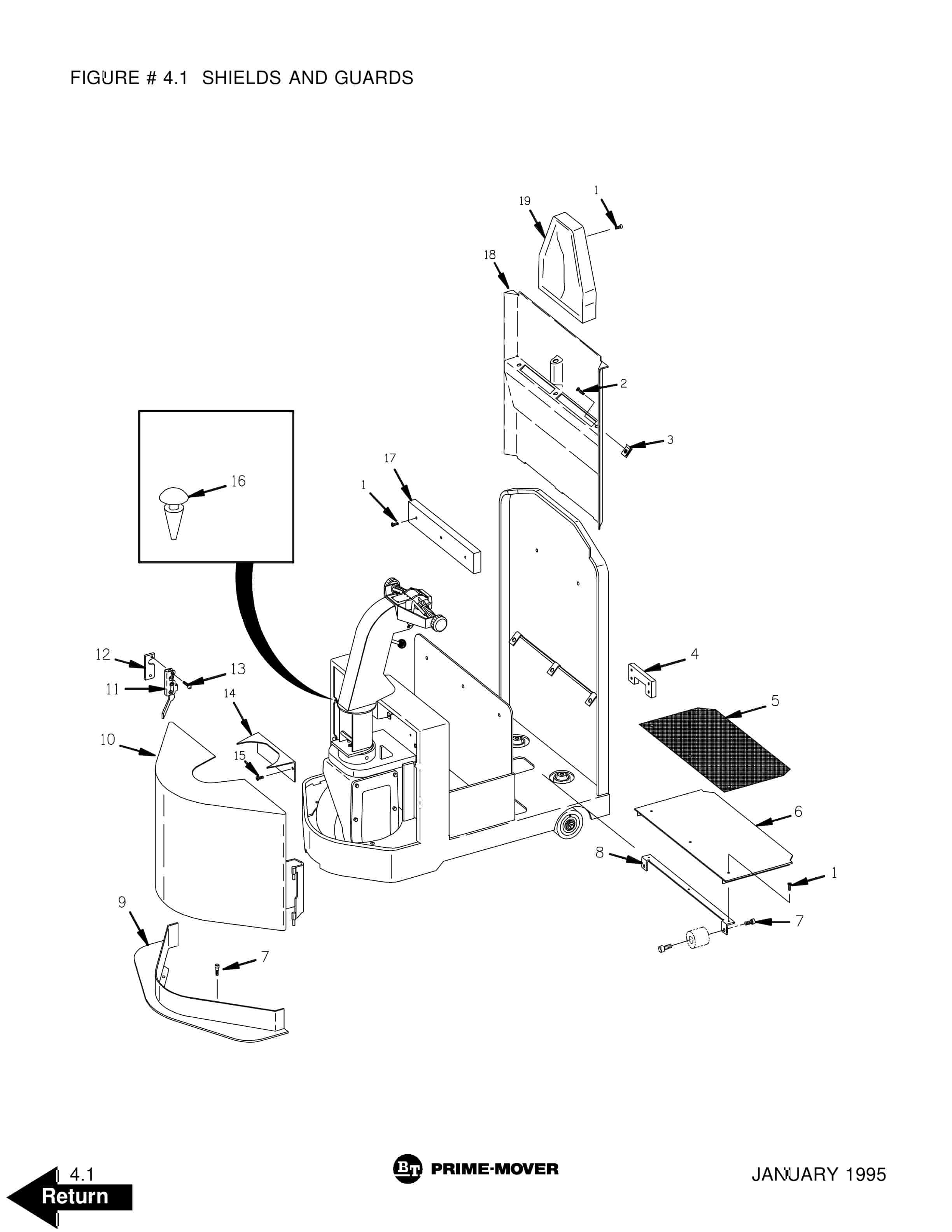 BT TMX Electric Tow Tractor Parts Manual 303046-000 3 BT TMX Electric Tow Tractor Parts Manual 303046-000 - Image 3