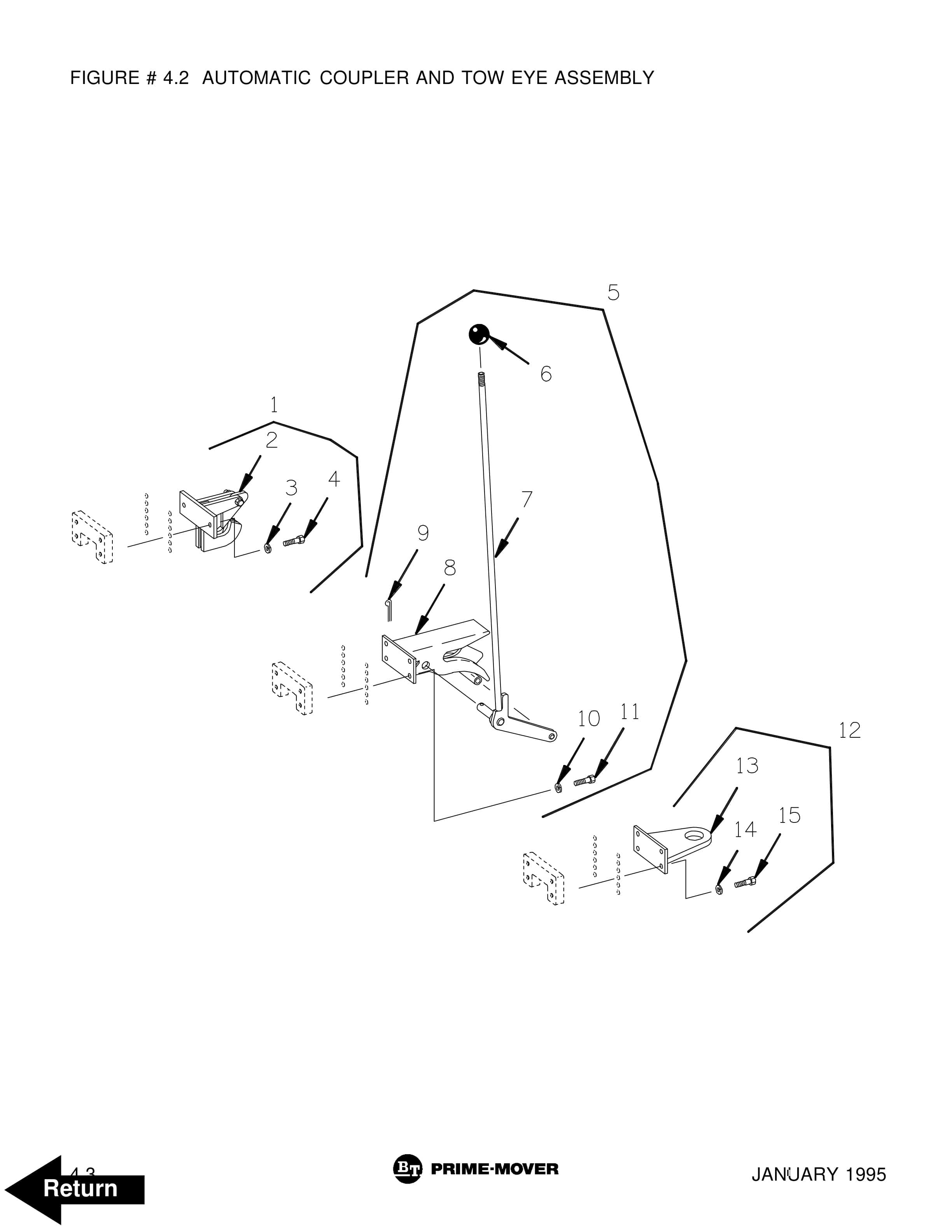 BT TMX Electric Tow Tractor Parts Manual 303046-001 4 BT TMX Electric Tow Tractor Parts Manual 303046-001 - Image 4