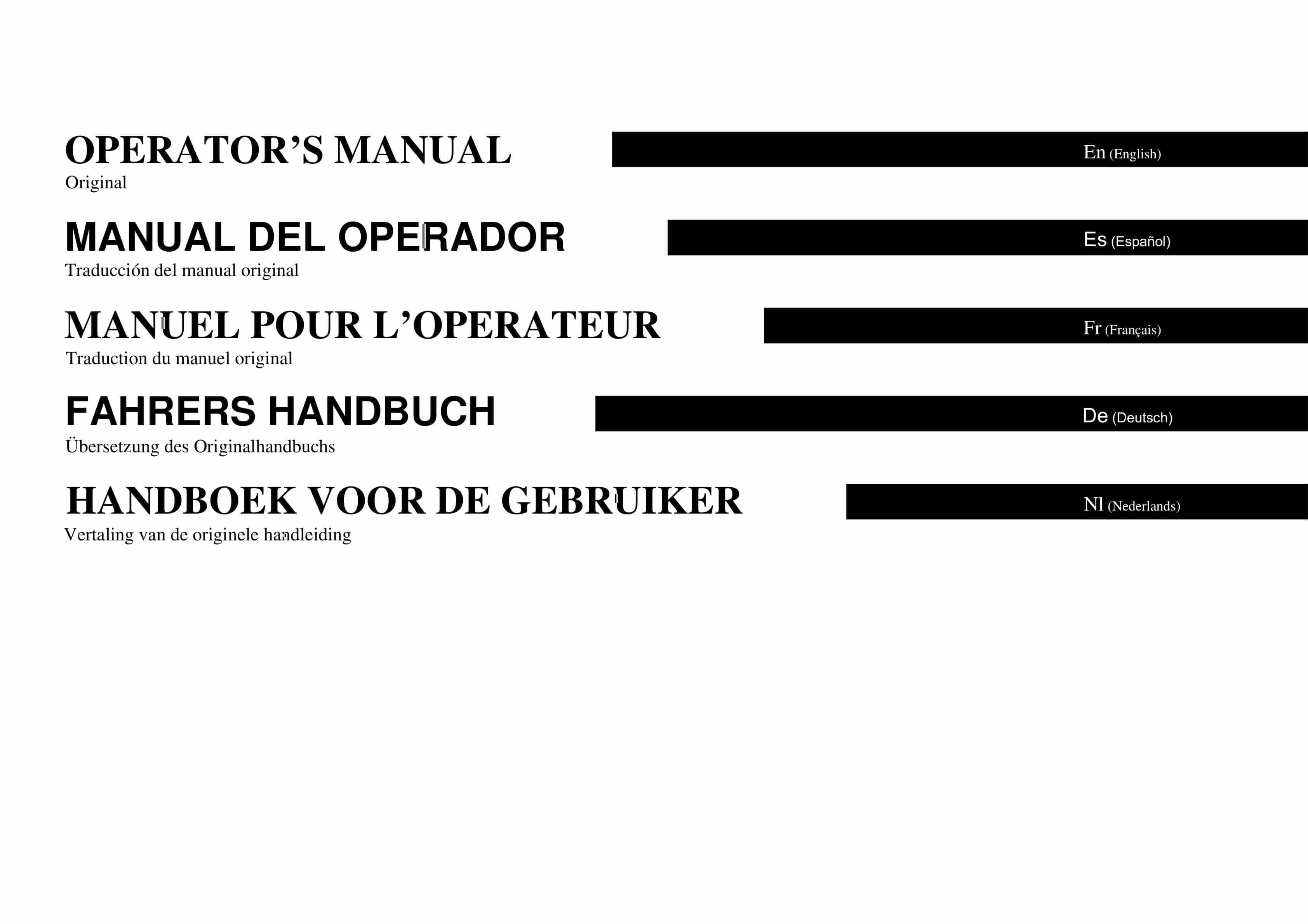 BT Traigo80 Operator Manual