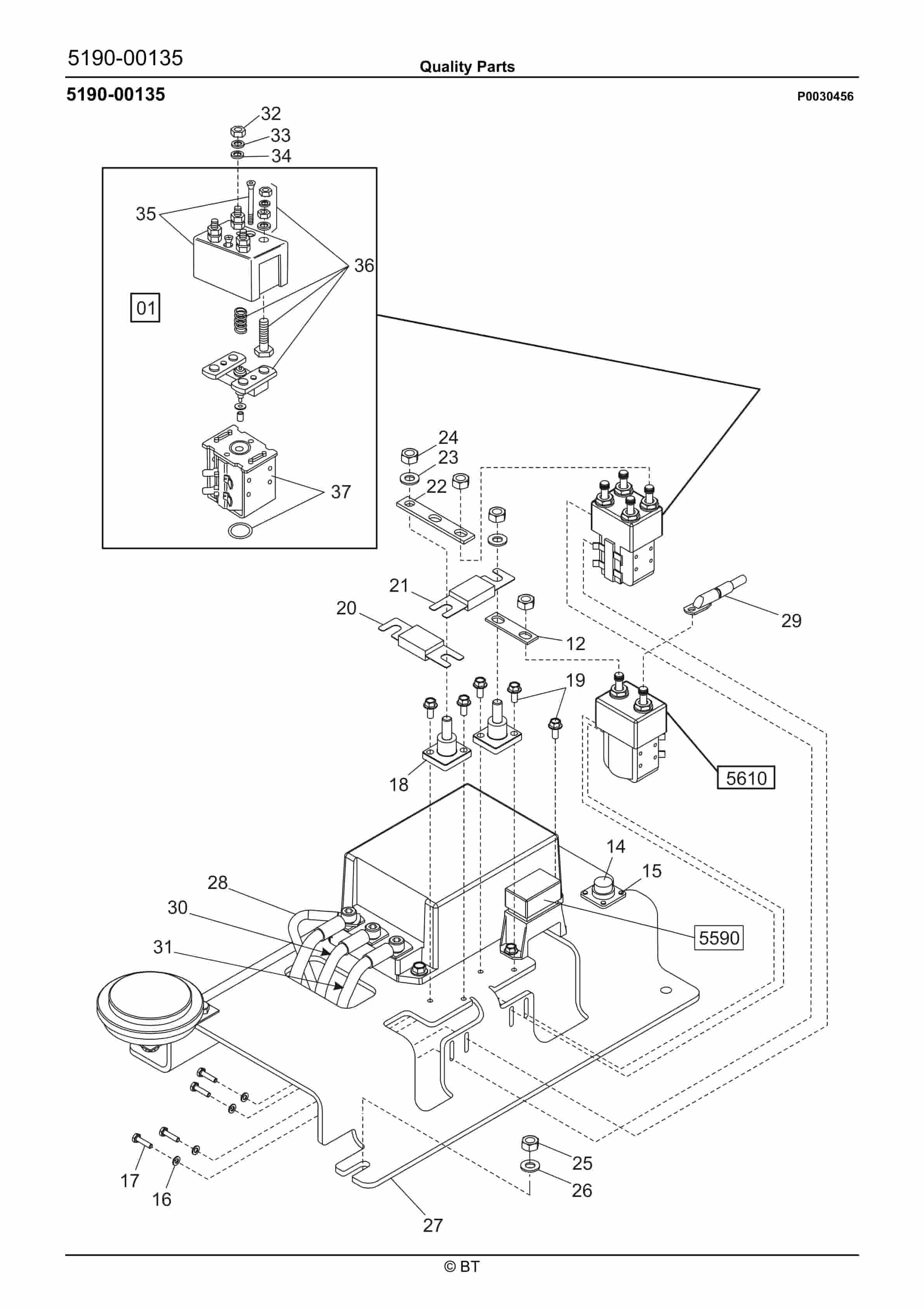 BT TSE300 Quality Parts 7511685 4 BT TSE300 Quality Parts 7511685 - Image 4