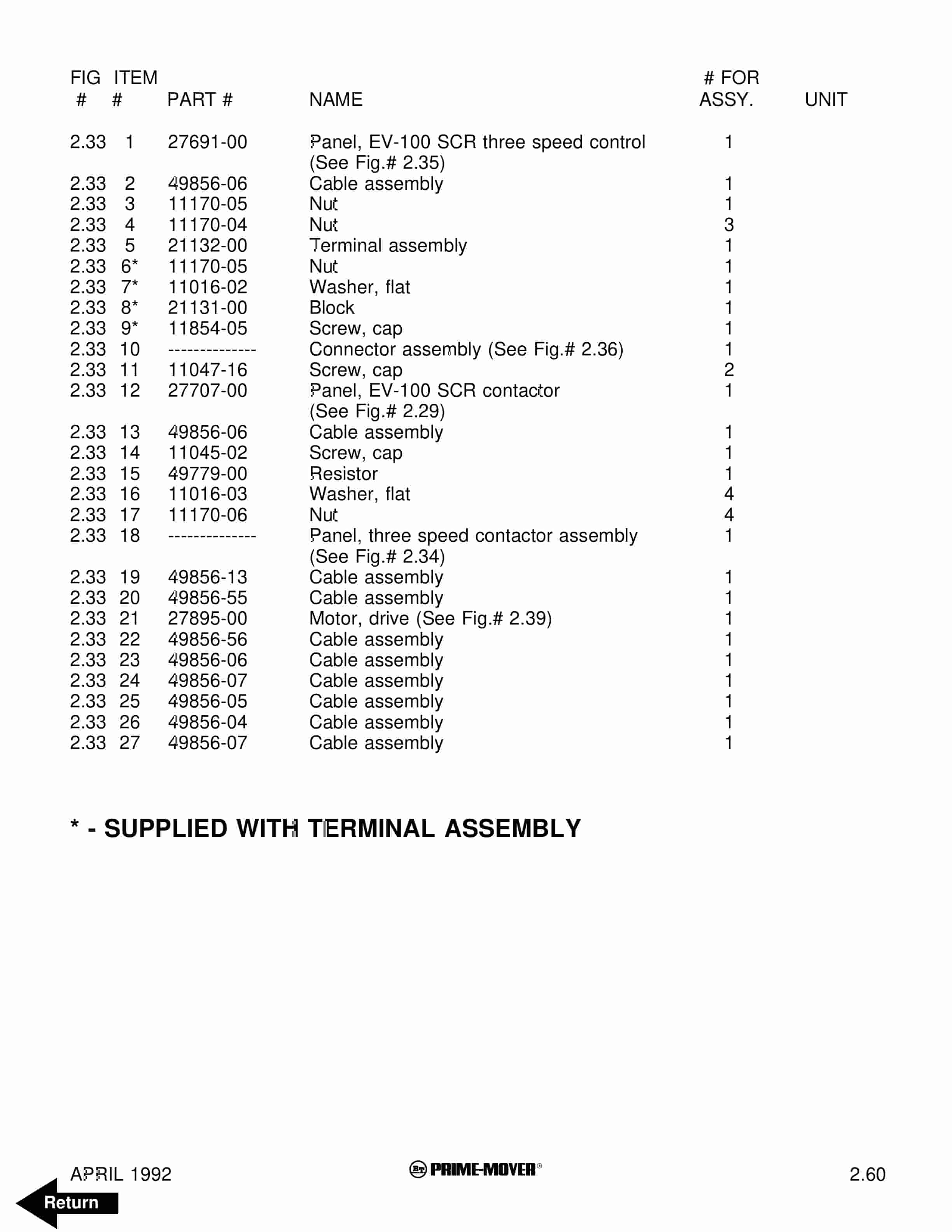 BT TT-50, TT-70 Electric Tow Tractor Parts Manual 300409-002 3 BT TT-50, TT-70 Electric Tow Tractor Parts Manual 300409-002 - Image 3
