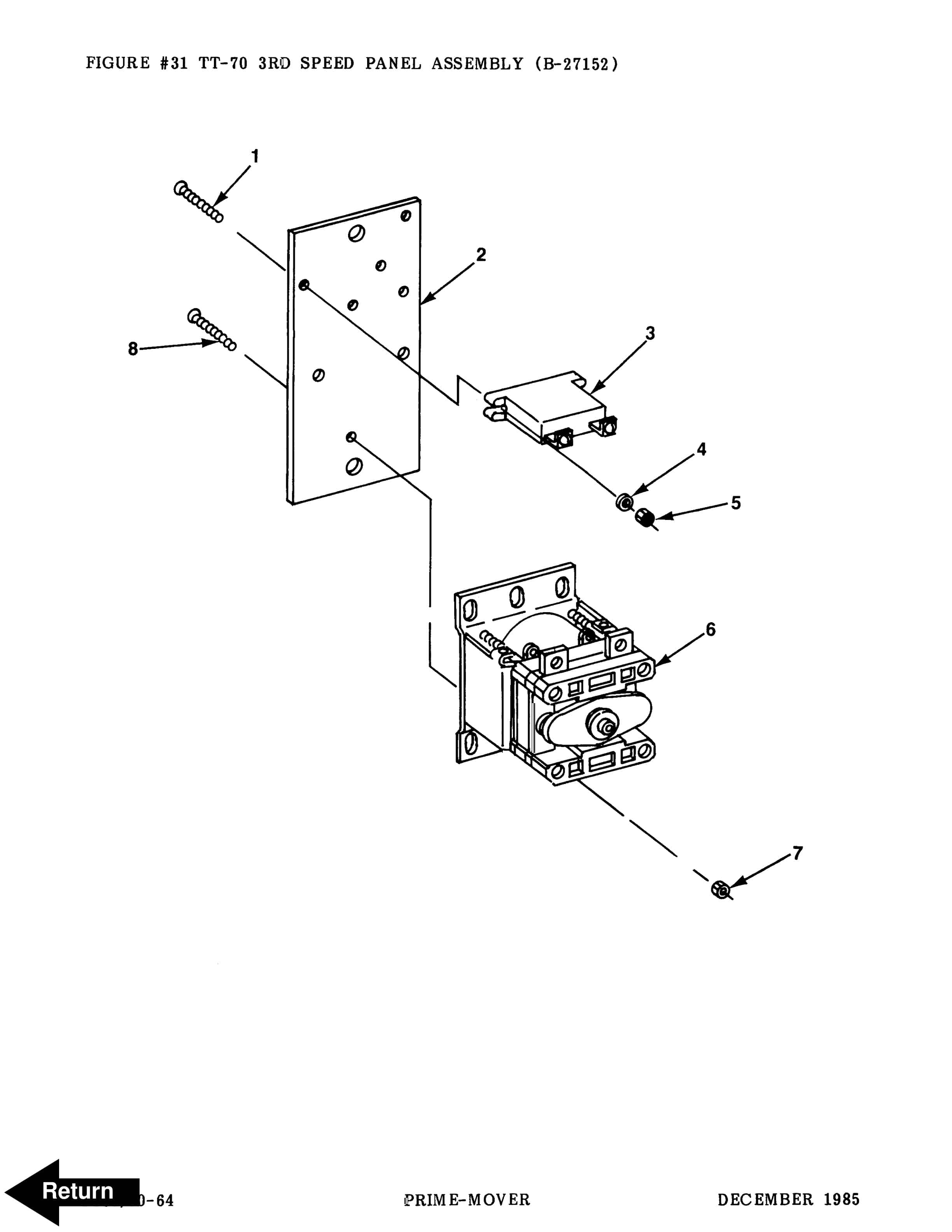BT TT-50, TT-70 Electric Tow Tractor Parts Manual 310503-000 4 BT TT-50, TT-70 Electric Tow Tractor Parts Manual 310503-000 - Image 4