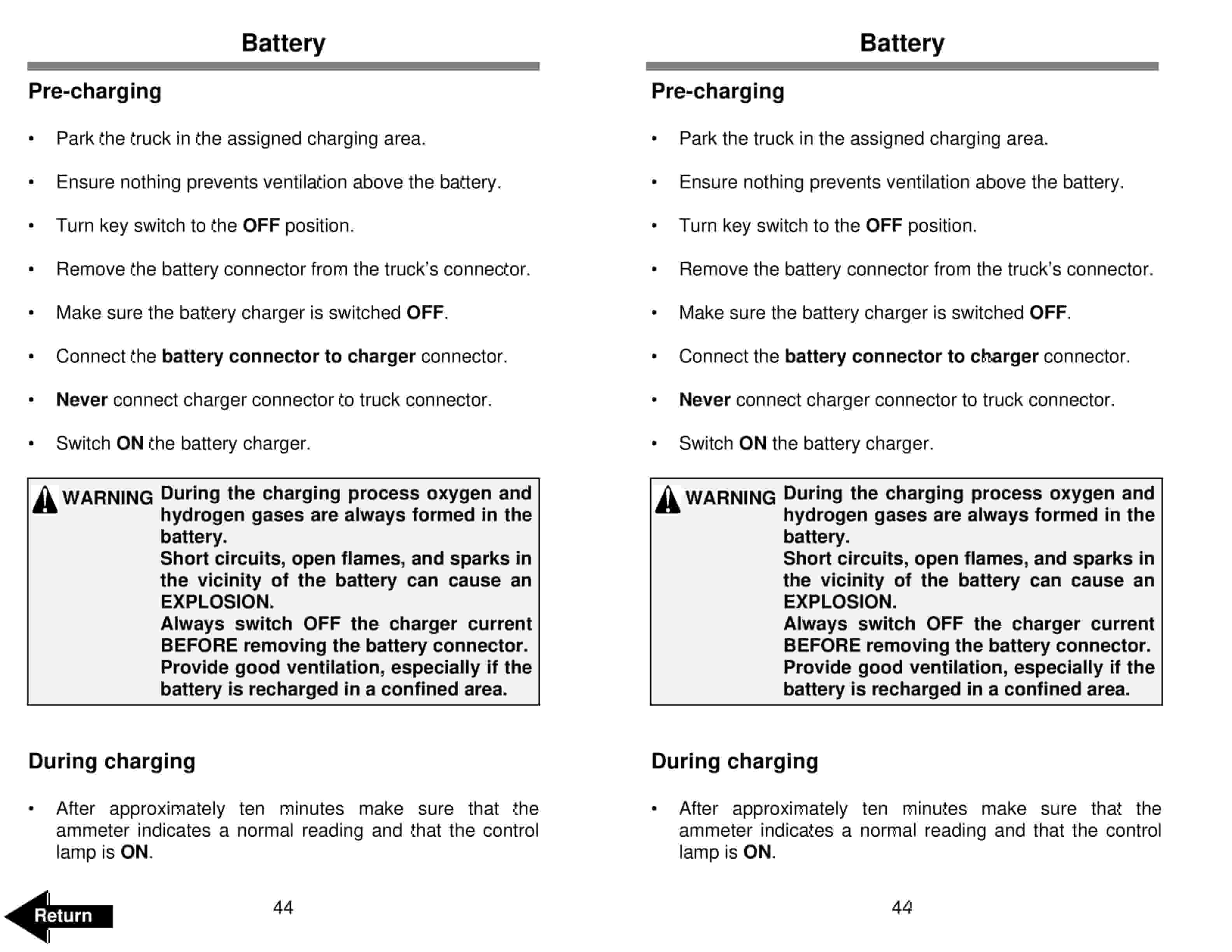 BT TWX Electric Walkie Tow Tractor Operator Manual 307798-000 3 BT TWX Electric Walkie Tow Tractor Operator Manual 307798-000 - Image 3