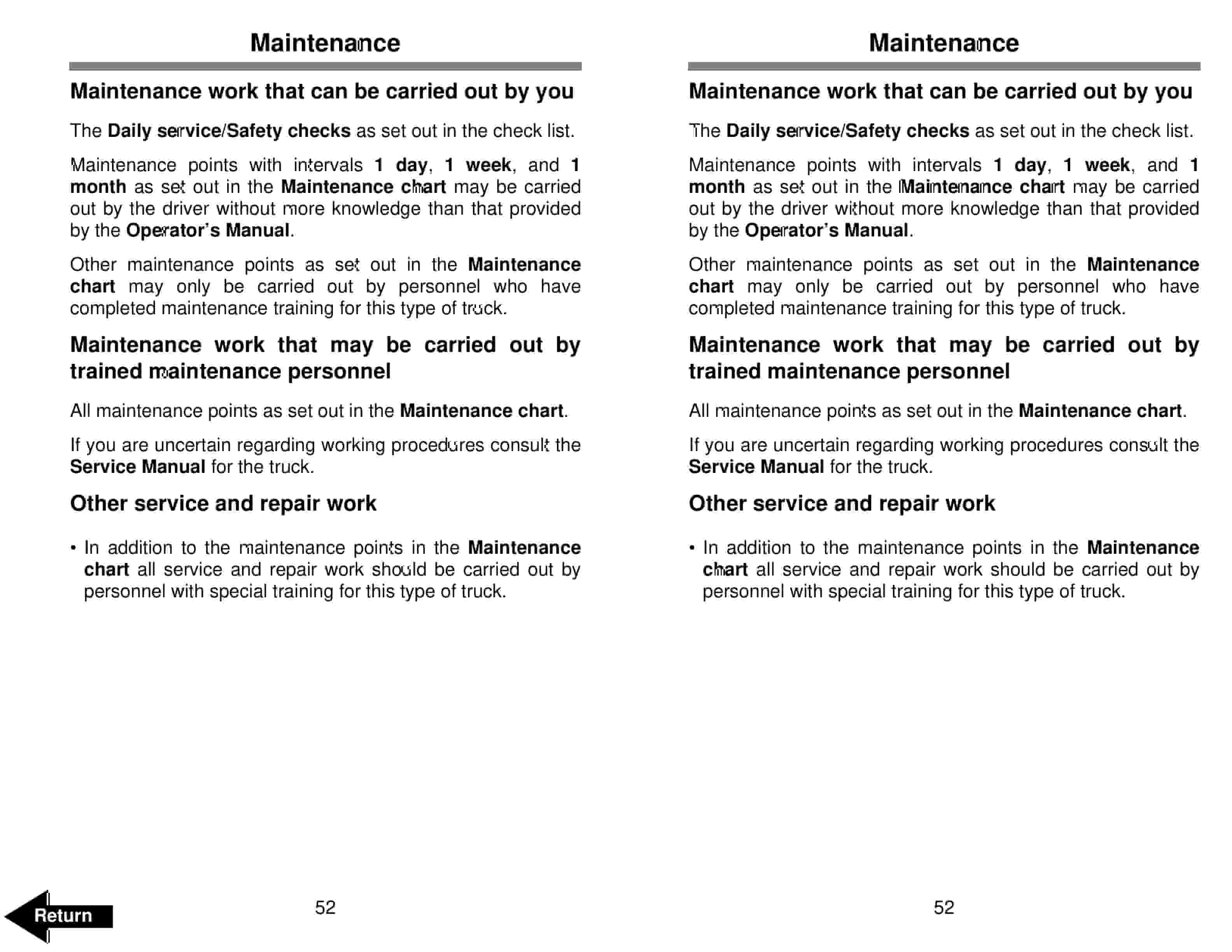 BT TWX Electric Walkie Tow Tractor Operator Manual 307798-000 5 BT TWX Electric Walkie Tow Tractor Operator Manual 307798-000 - Image 5