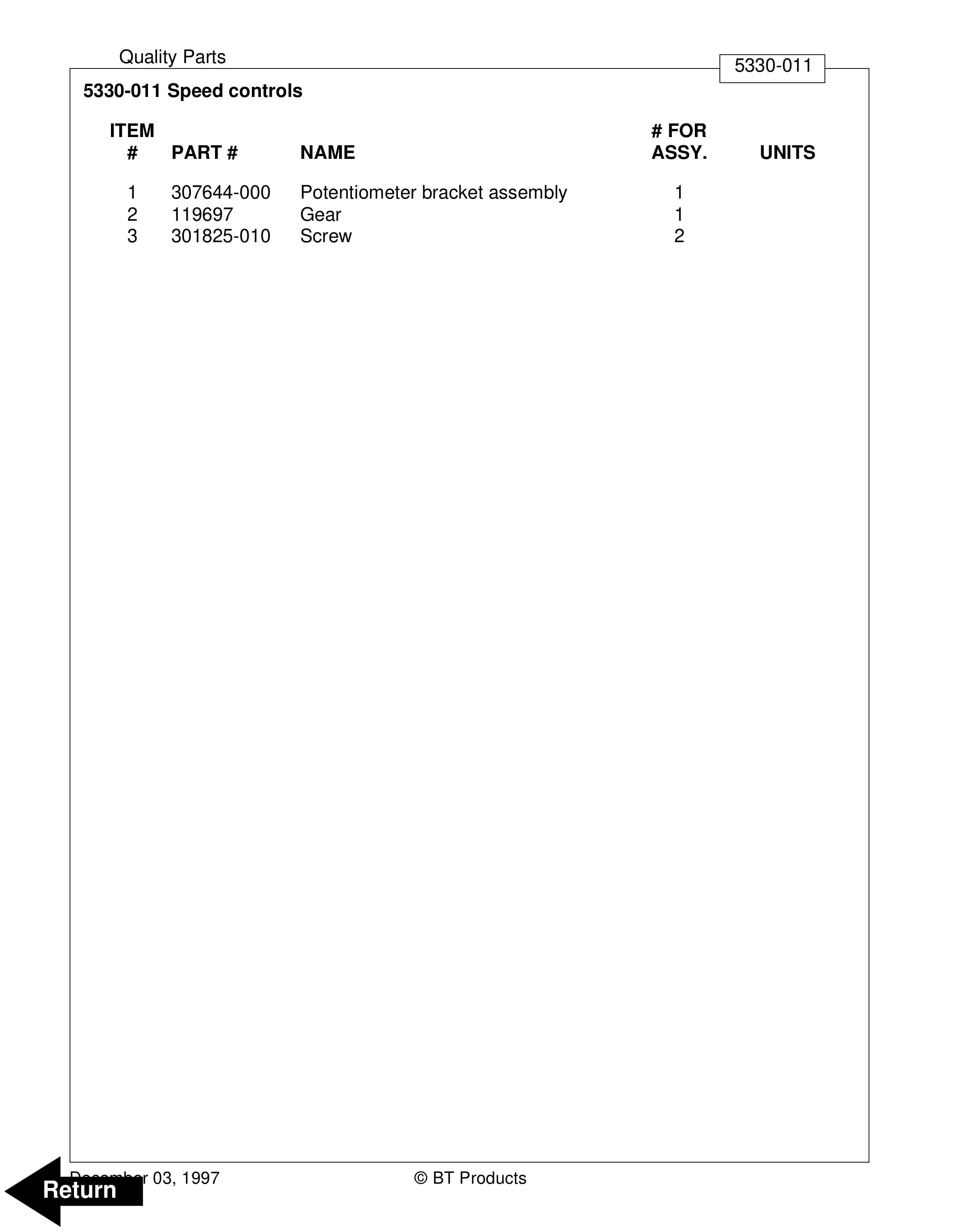 BT TWX Electric Walkie Tow Tractor Parts Manual 307799-000 4 BT TWX Electric Walkie Tow Tractor Parts Manual 307799-000 - Image 4
