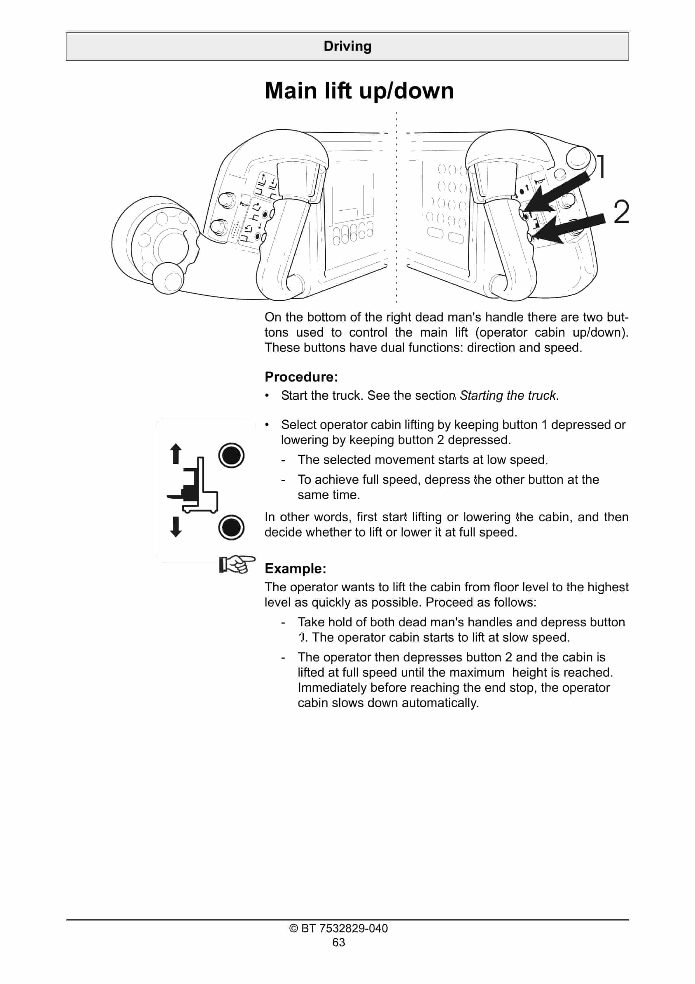 BT VCE150A, VCE150AC Operator Manual 7532829-040 3 BT VCE150A, VCE150AC Operator Manual 7532829-040 - Image 3