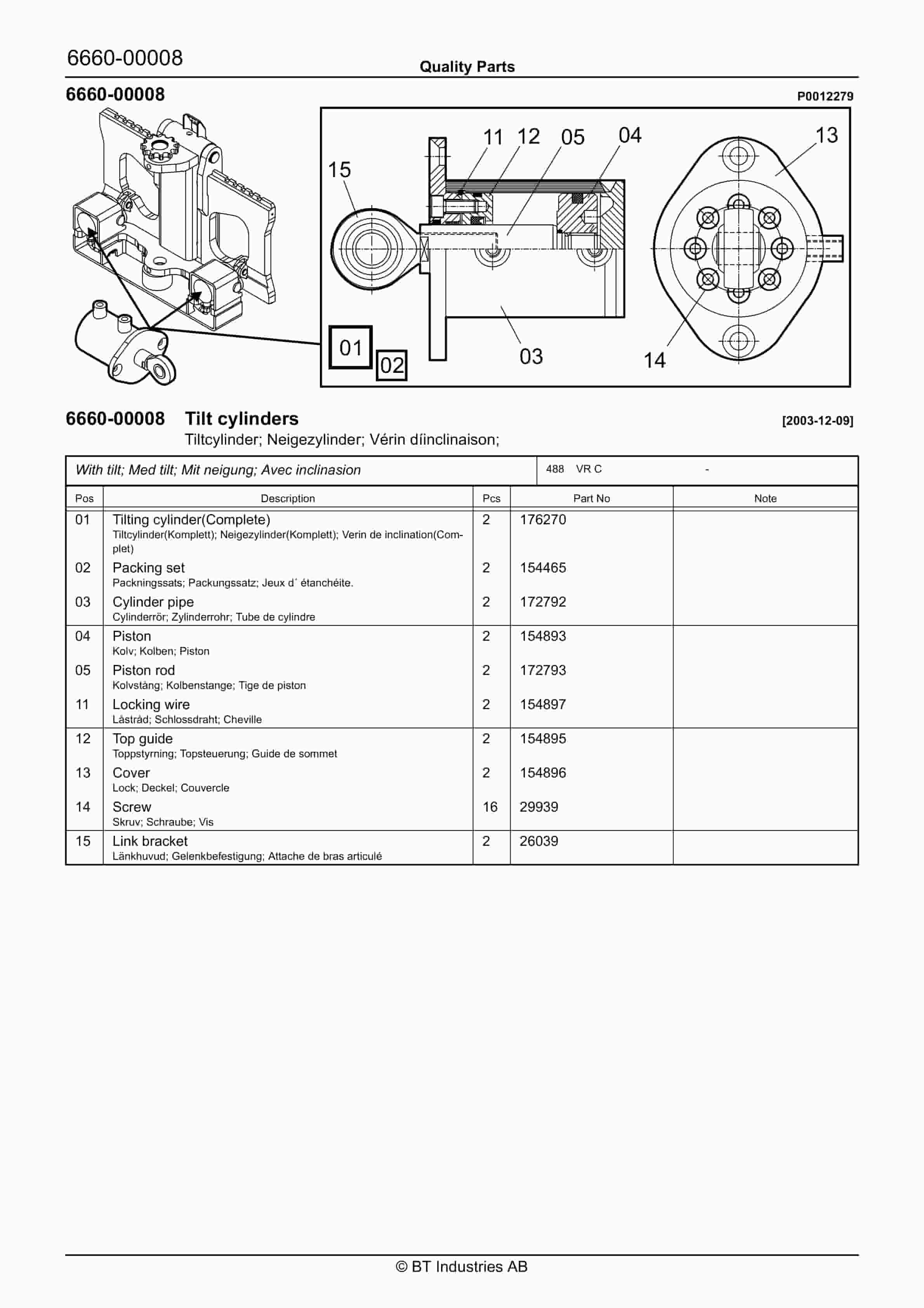 BT VR C - C040218-6 Quality Parts 844584 4 BT VR C - C040218-6 Quality Parts 844584 - Image 4