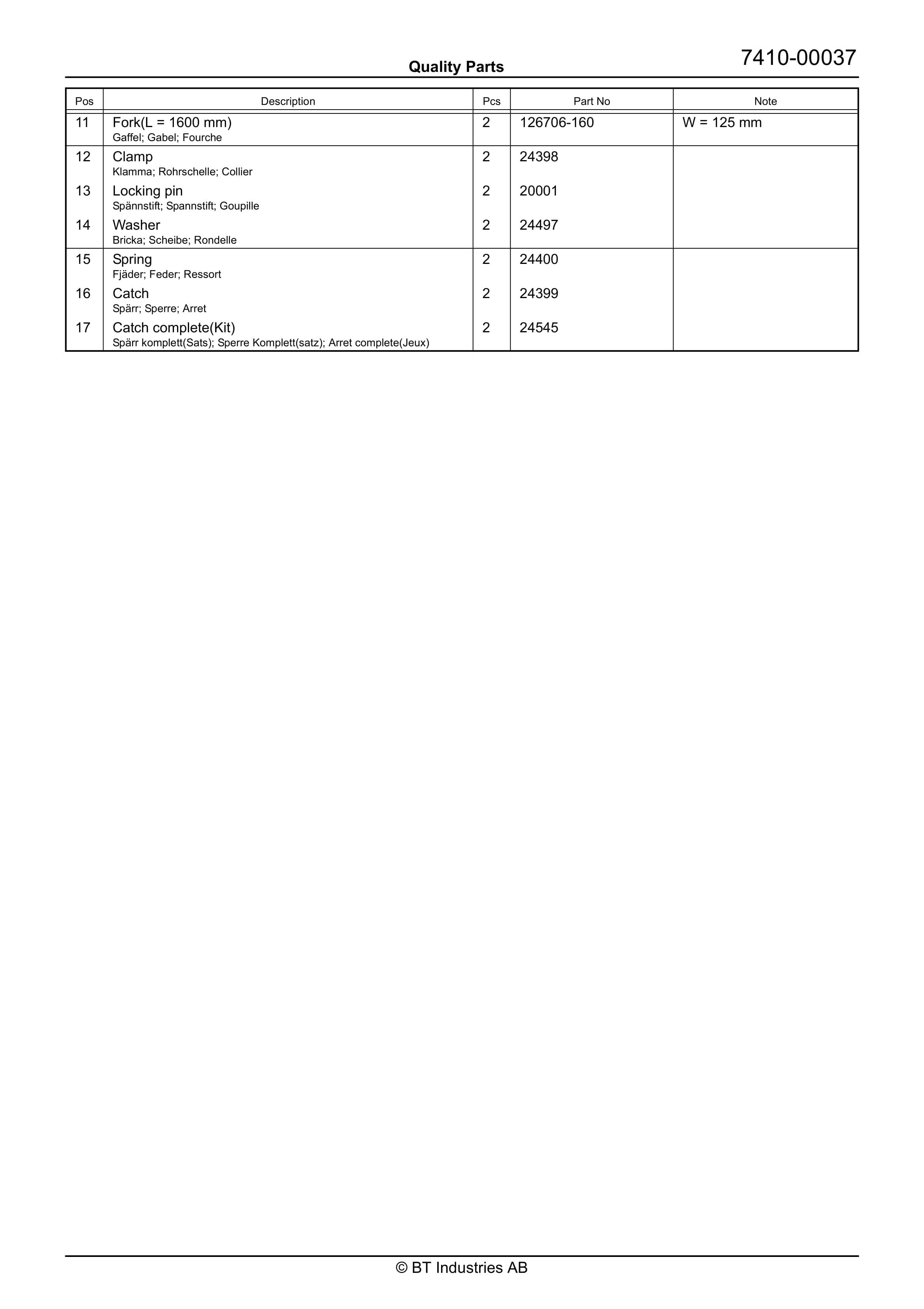 BT VR C Quality Parts 226848 5 BT VR C Quality Parts 226848 - Image 5