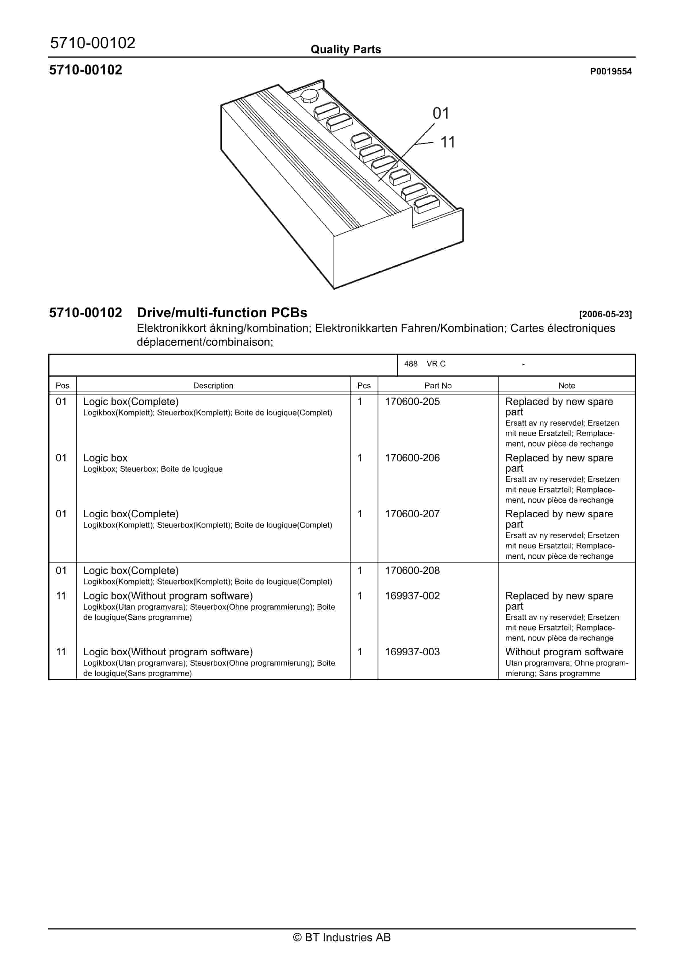 BT VR C Quality Parts 246748 2 BT VR C Quality Parts 246748 - Image 2