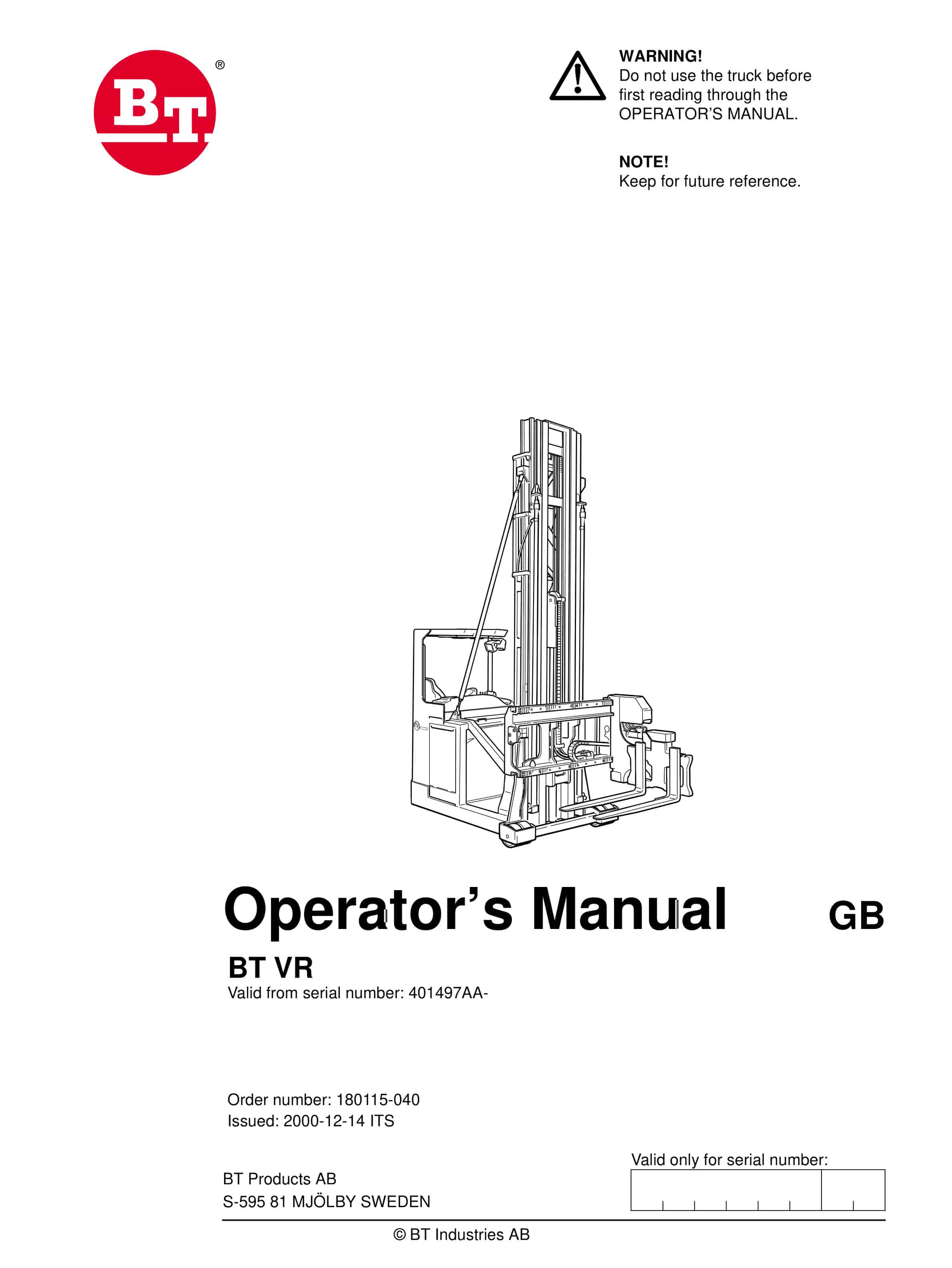BT VR Operator Manual 180115-040