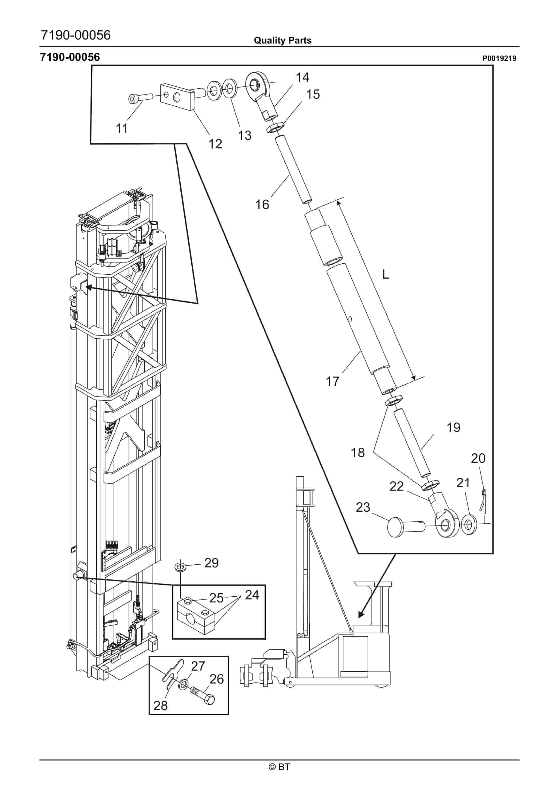 BT VRE150 Quality Parts 7519141 4 BT VRE150 Quality Parts 7519141 - Image 4