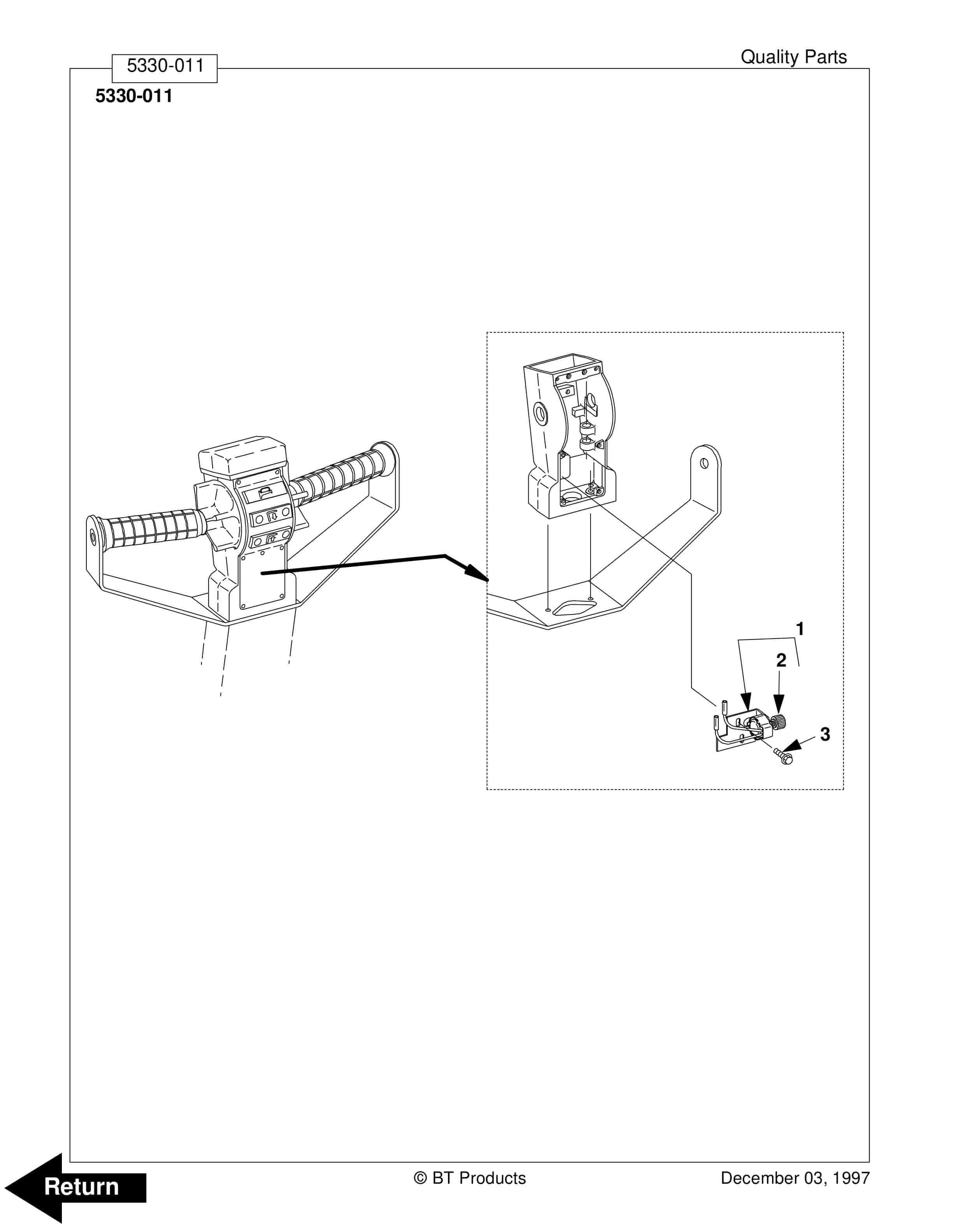 BT WSX-20, WSX-25 Electric Walkie Adjustable Straddle Stacker Parts Manual 304943-000 2 BT WSX-20, WSX-25 Electric Walkie Adjustable Straddle Stacker Parts Manual 304943-000 - Image 2