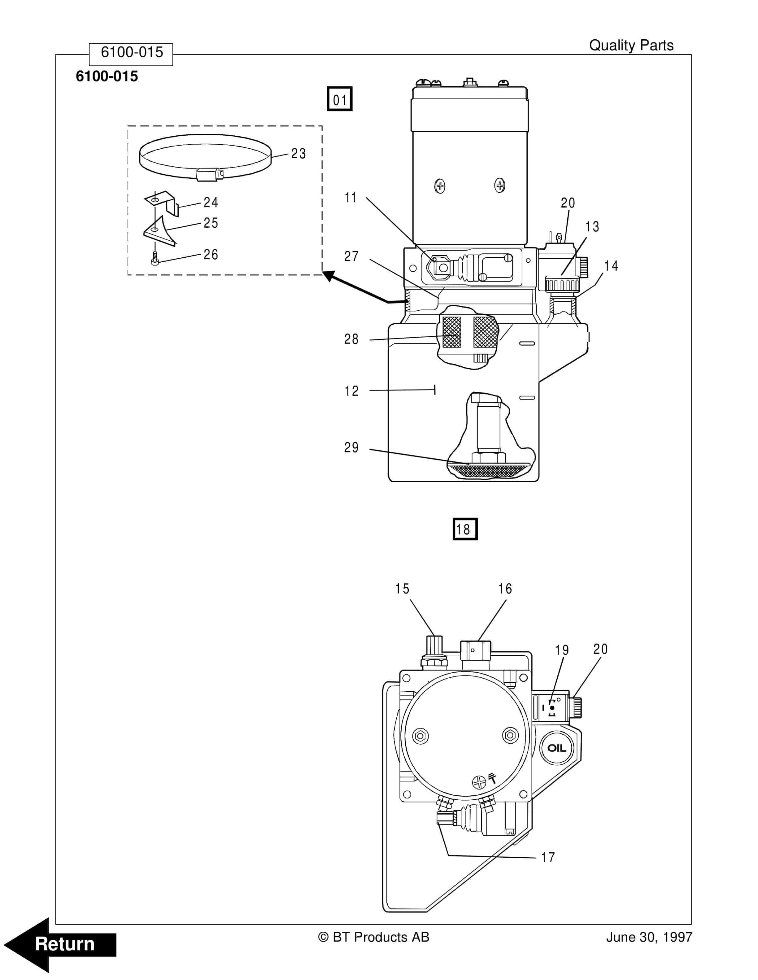 BT WSX-20, WSX-25 Electric Walkie Adjustable Straddle Stacker Parts Manual 304943-000 4 BT WSX-20, WSX-25 Electric Walkie Adjustable Straddle Stacker Parts Manual 304943-000 - Image 4
