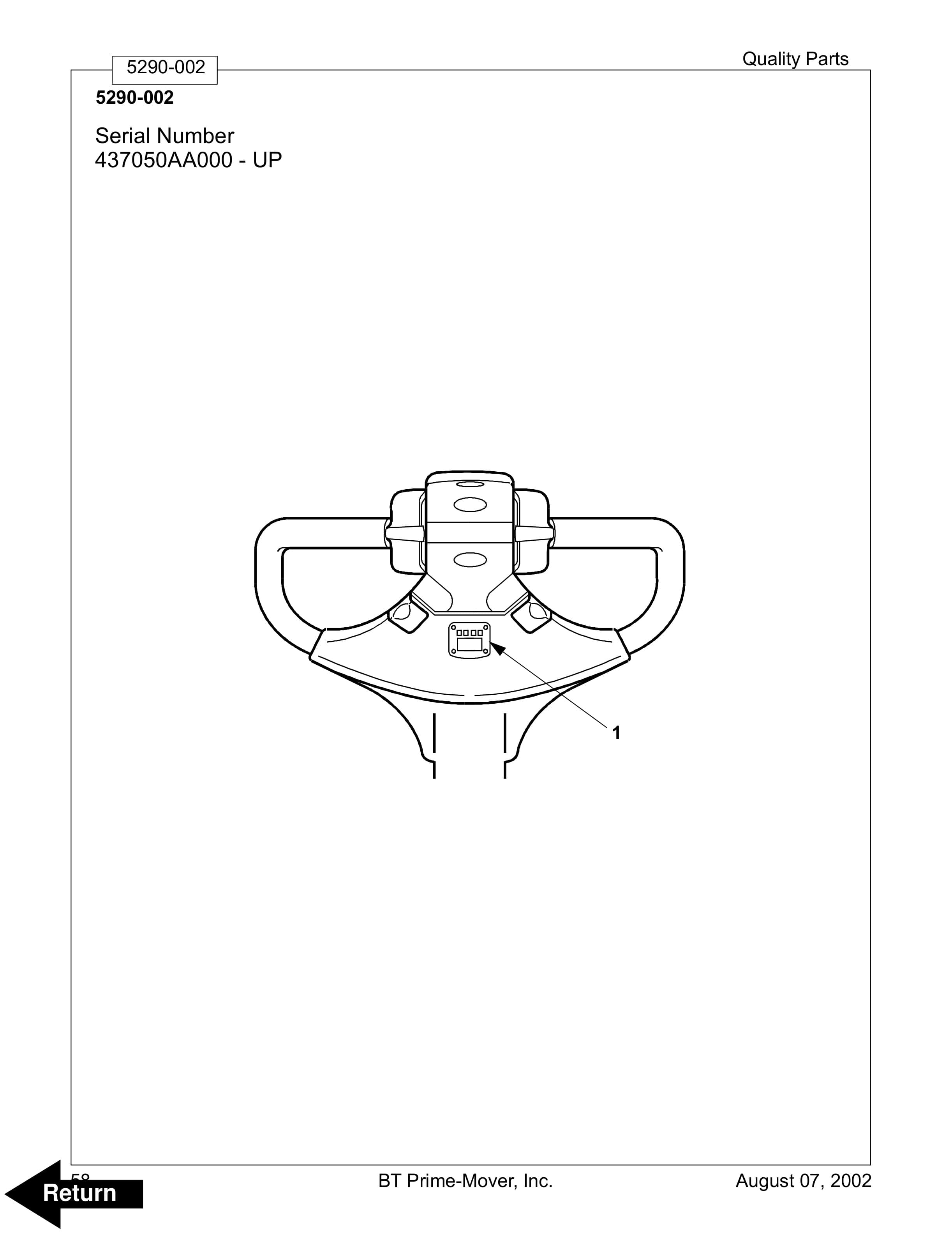 BT WSX-20, WSX-25 Electric Walkie Adjustable Straddle Stacker Parts Manual 304943-002 2 BT WSX-20, WSX-25 Electric Walkie Adjustable Straddle Stacker Parts Manual 304943-002 - Image 2
