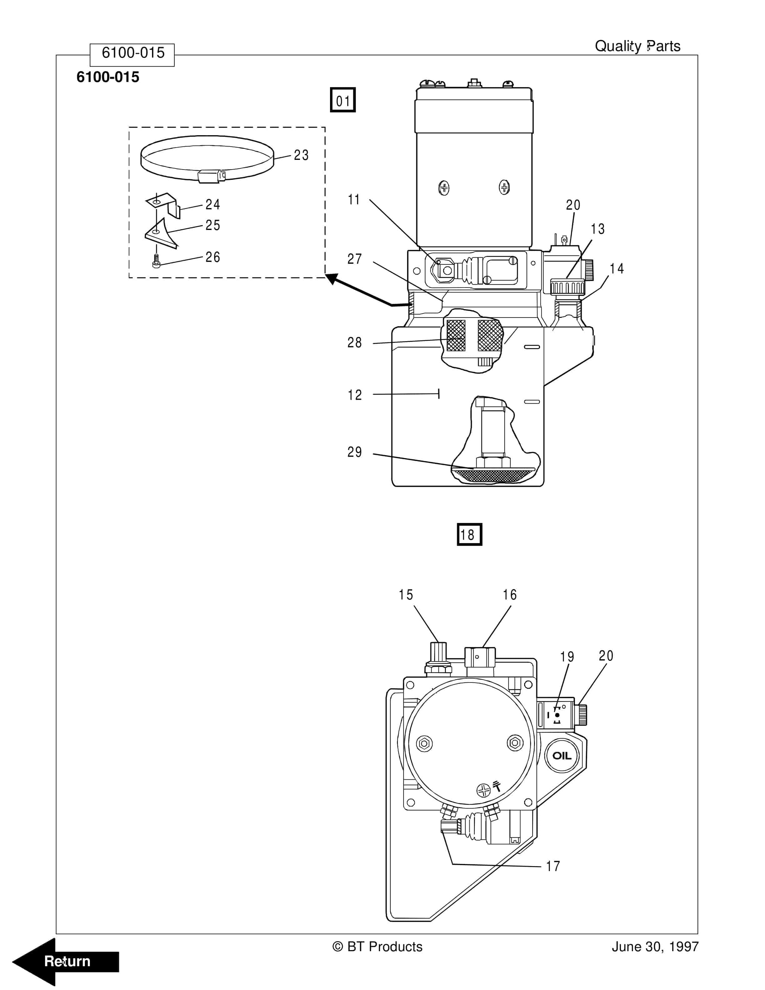 BT WSX-OS Electric Walkie Straddle Order Selector Parts Manual 307599-000 5 BT WSX-OS Electric Walkie Straddle Order Selector Parts Manual 307599-000 - Image 5