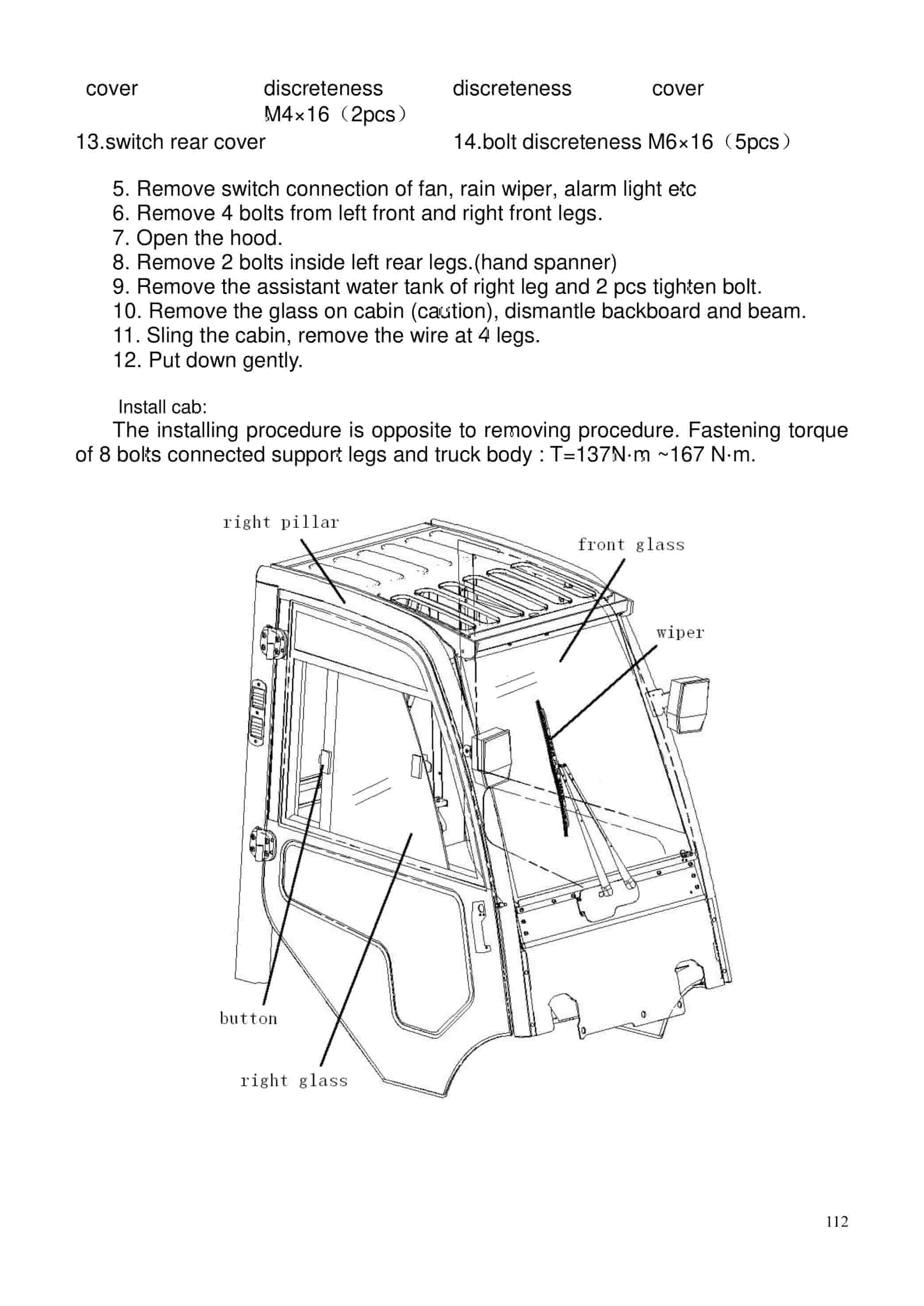 Hangcha 1-10T XF series Internal Combustion Counterbalanced Forklift Truck Operation and Maintenance Manual-5