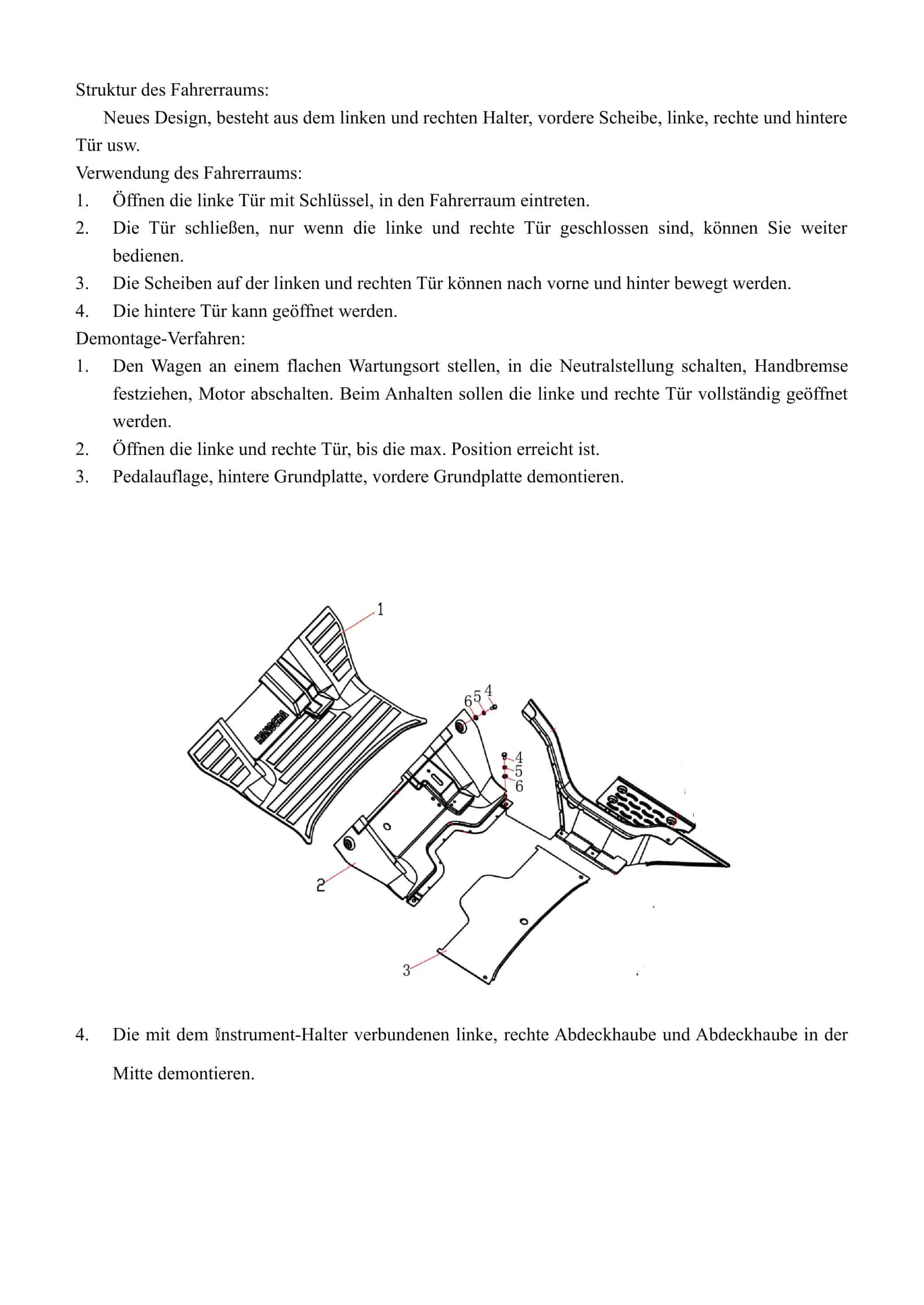 Hangcha 1.0t-10.0t Internal Combustion Counterbalanced Forklift Truck Operation and Maintenance Manual DE-5