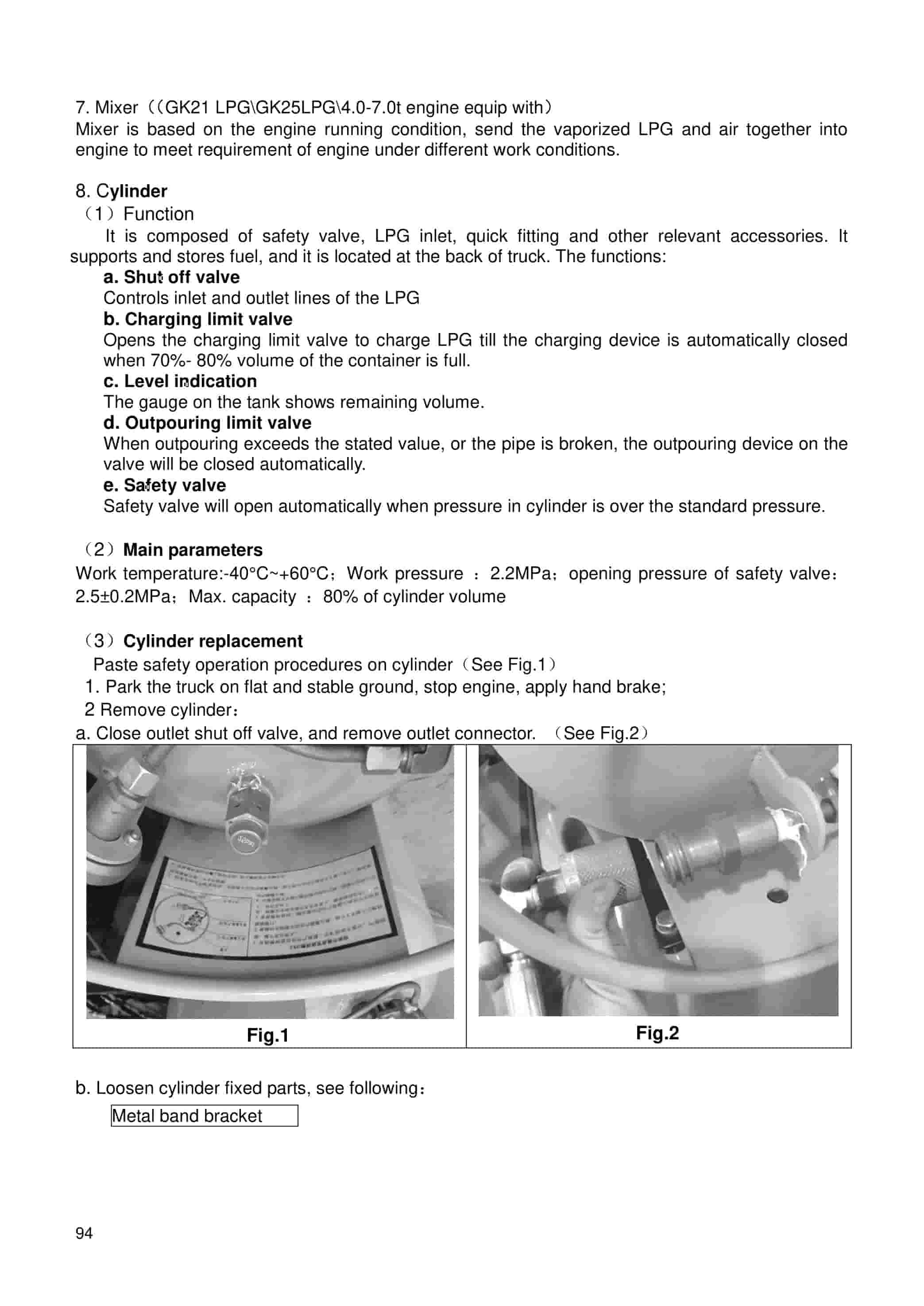Hangcha 1.0t-3.5t R Series Internal Combustion Counterbalanced Forklift Truck Operation and Maintenance Manual-5