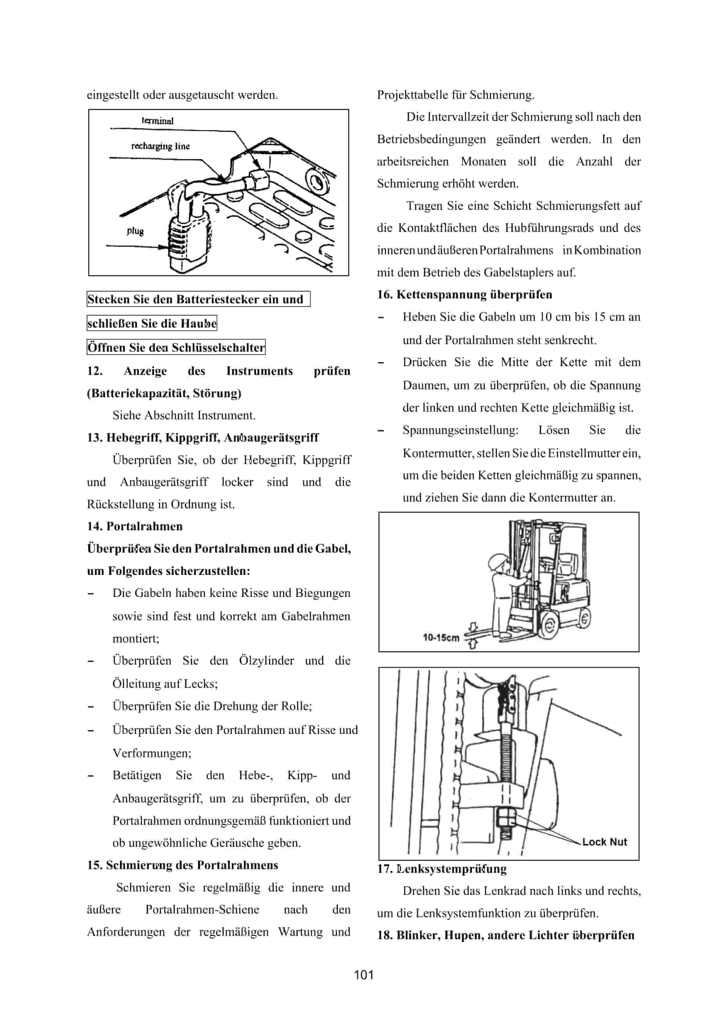 Hangcha 1.0t-5.0t Forklift Truck Operation and Maintenance Manual DE-3
