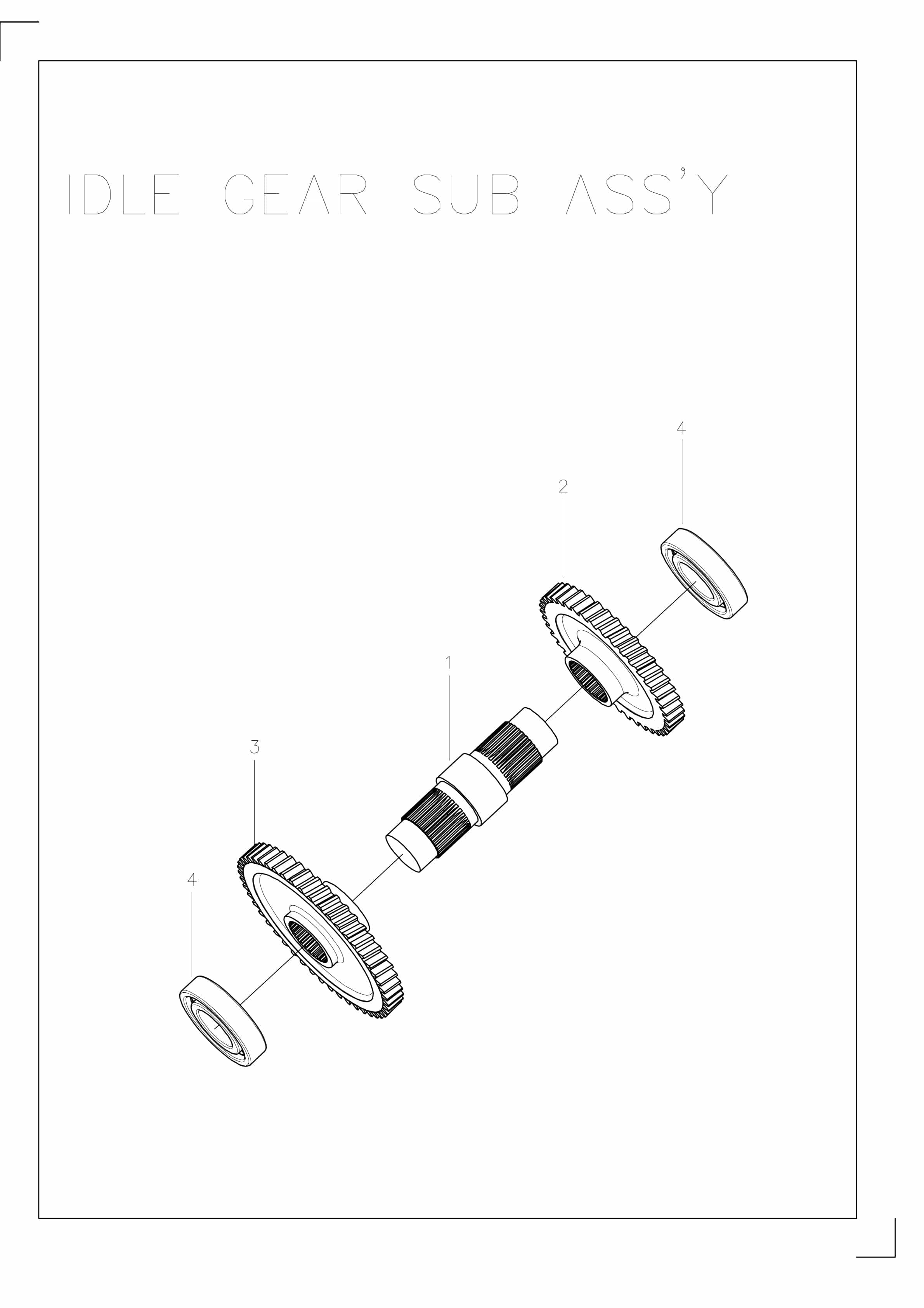 Hangcha 1t-3t Transmission Spare Price List-2