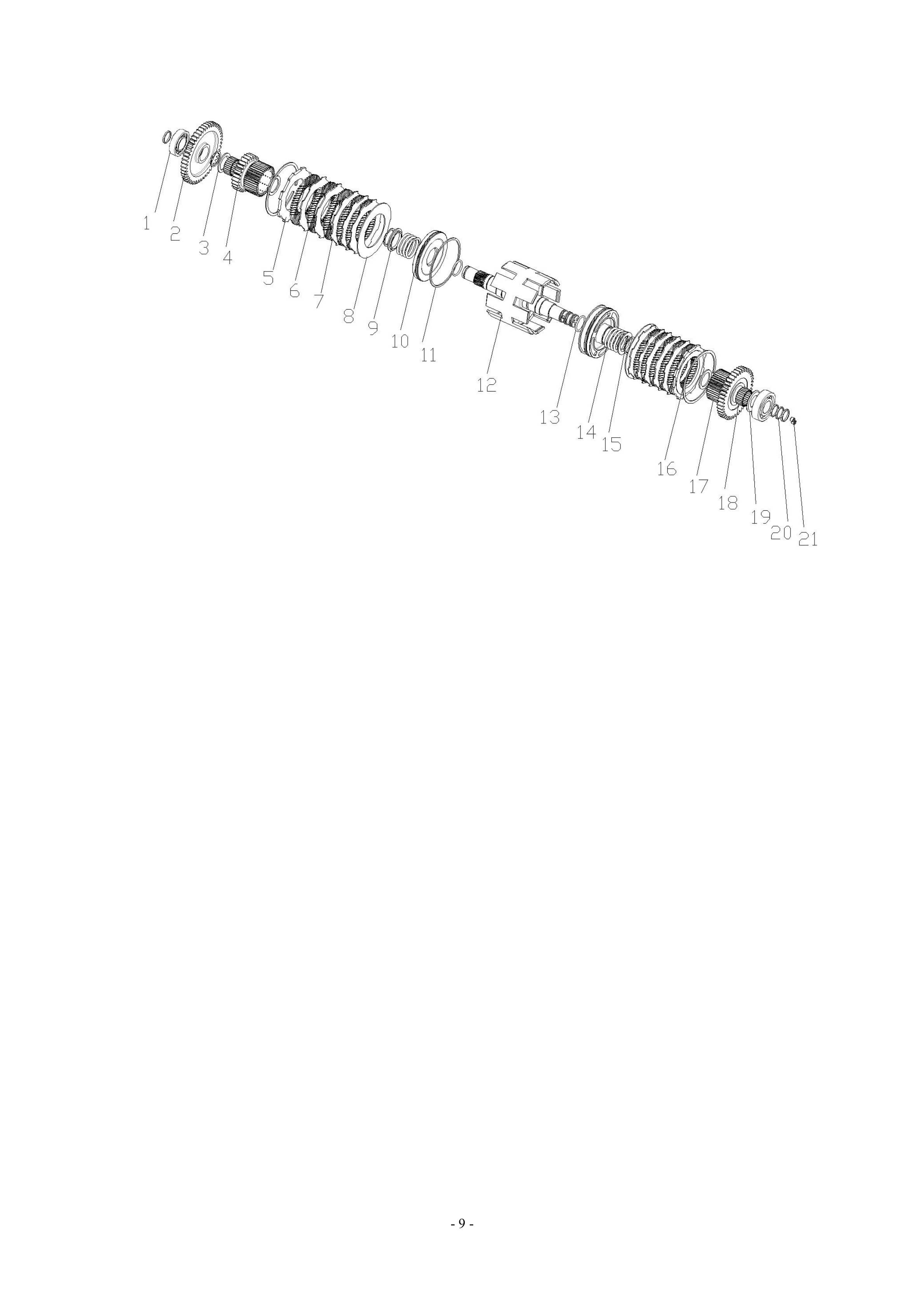 Hangcha 4F35 Transmission Instructions and Maintenance Manual ZH-2