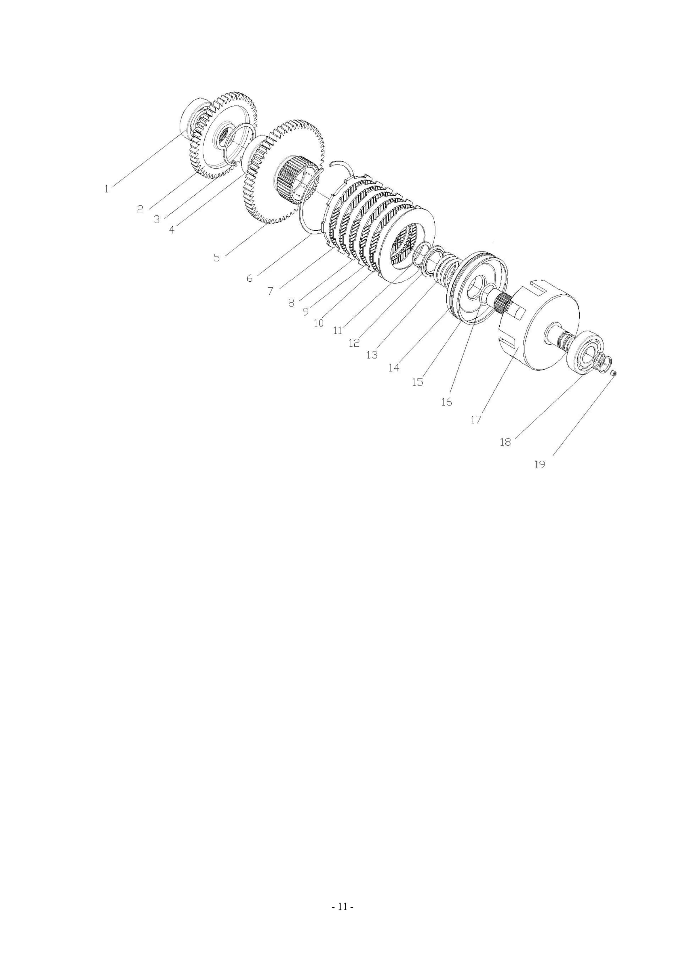 Hangcha 4F35 Transmission Instructions and Maintenance Manual ZH-3