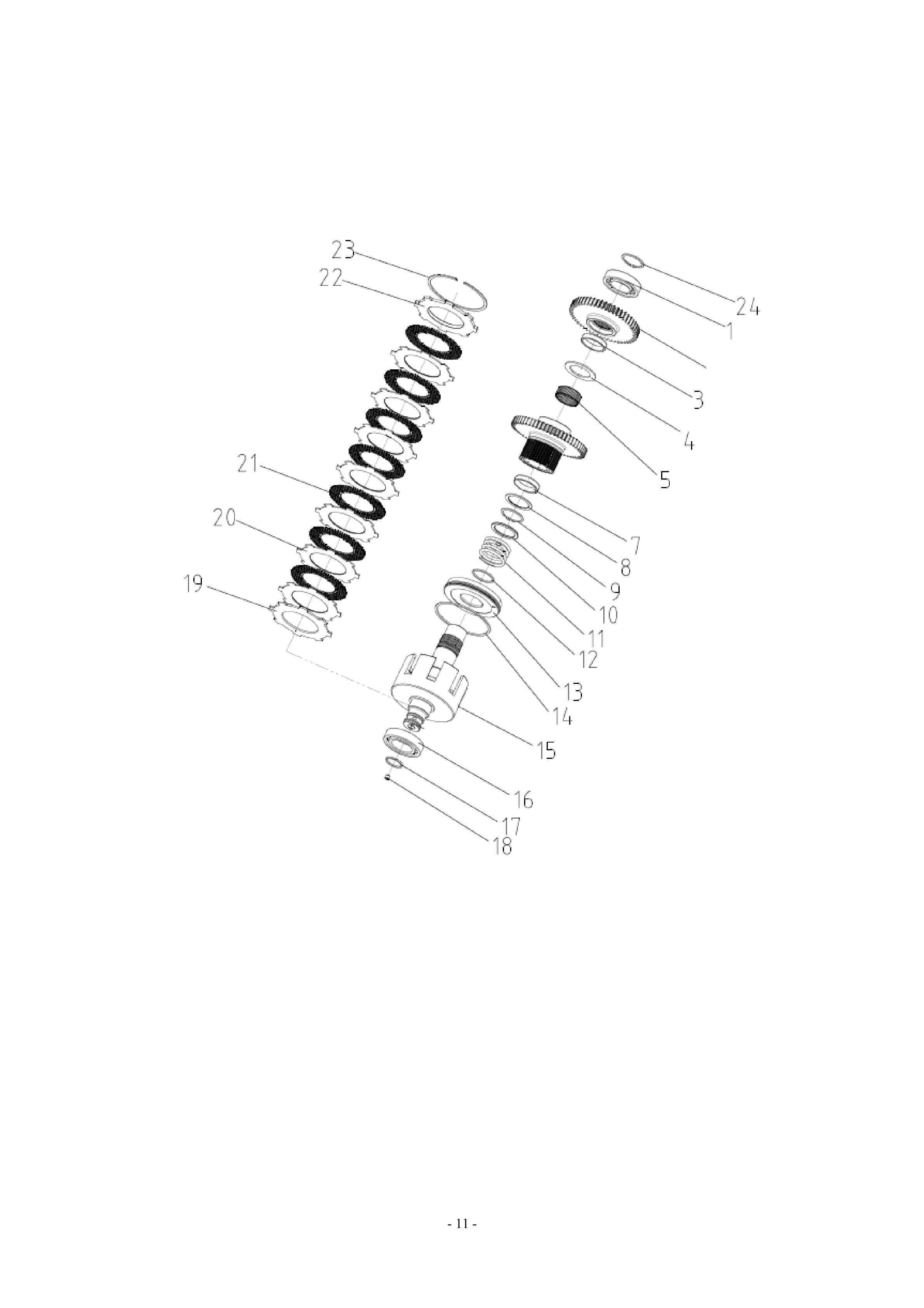 Hangcha 4F50 Transmission Instructions and Maintenance Manual ZH-2