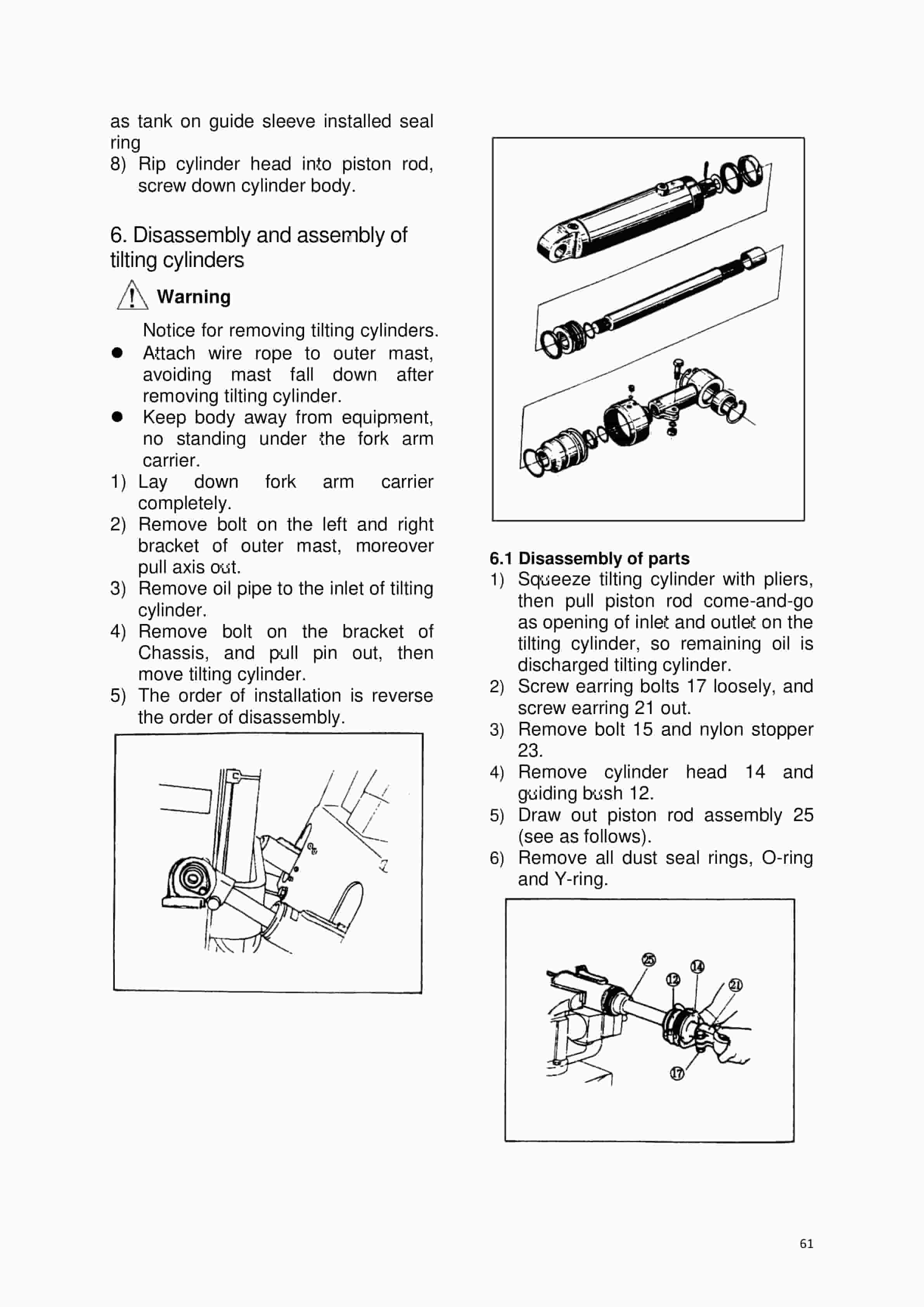 Hangcha 4t-5t R Series Internal Combustion Counterbalanced Forklift Truck Service Manual-3