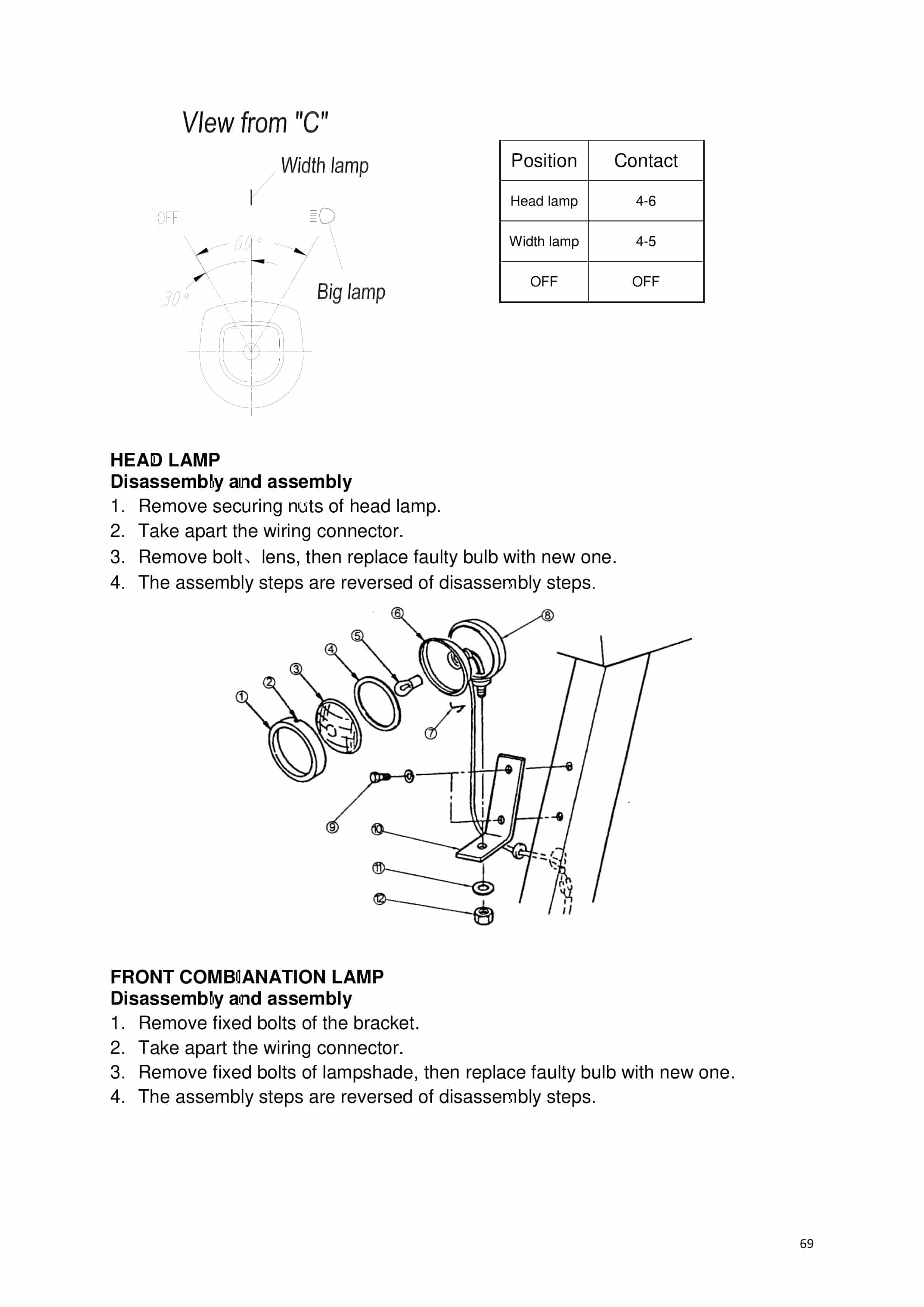 Hangcha 4t-5t R Series Internal Combustion Counterbalanced Forklift Truck Service Manual-4
