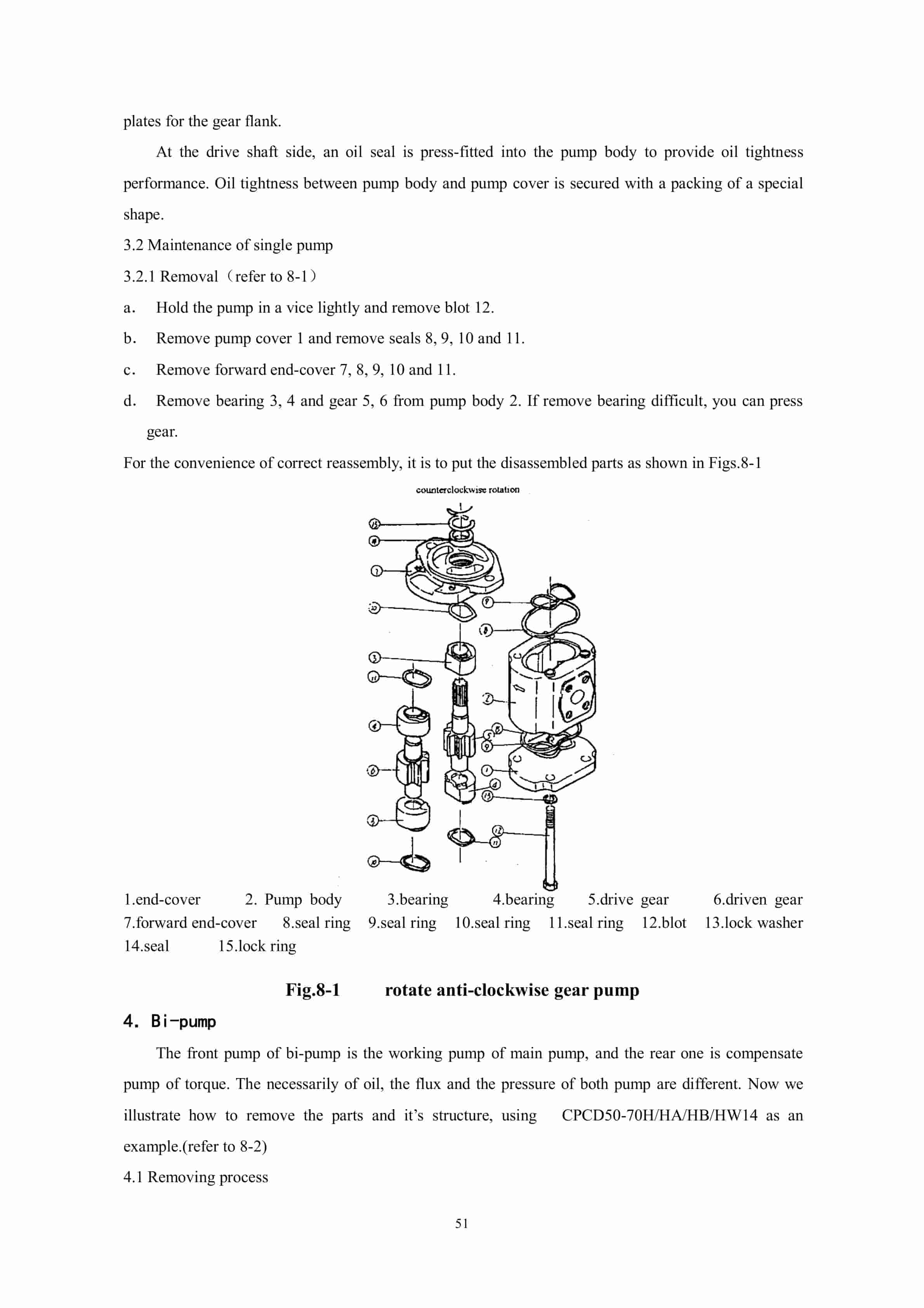 Hangcha 5-7t H Series Internal Combustion Forklift Truck Service Manual-2