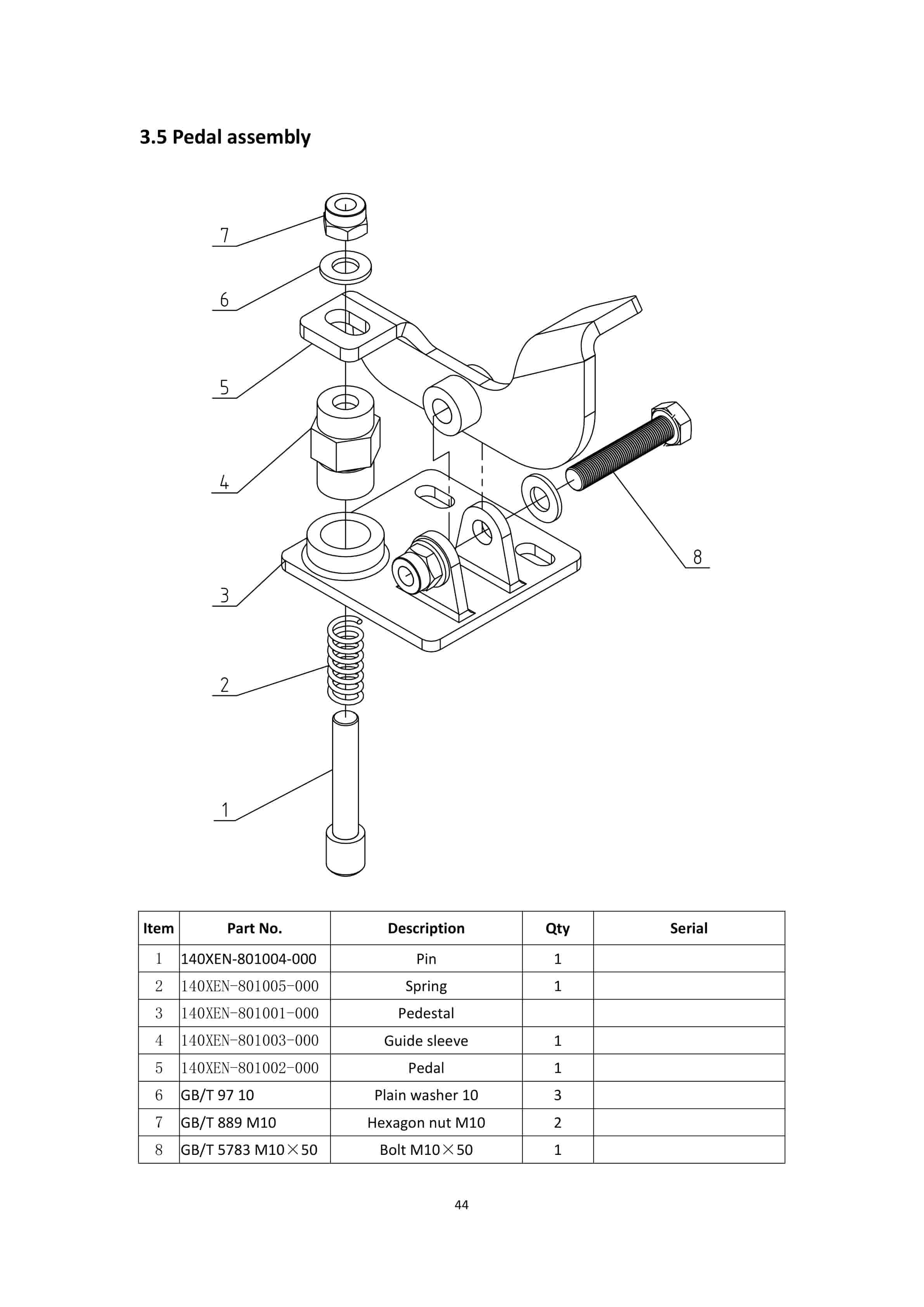 Hangcha 65XEN to 160XENS Parts Catalog 3 Hangcha 65XEN to 160XENS Parts Catalog-3