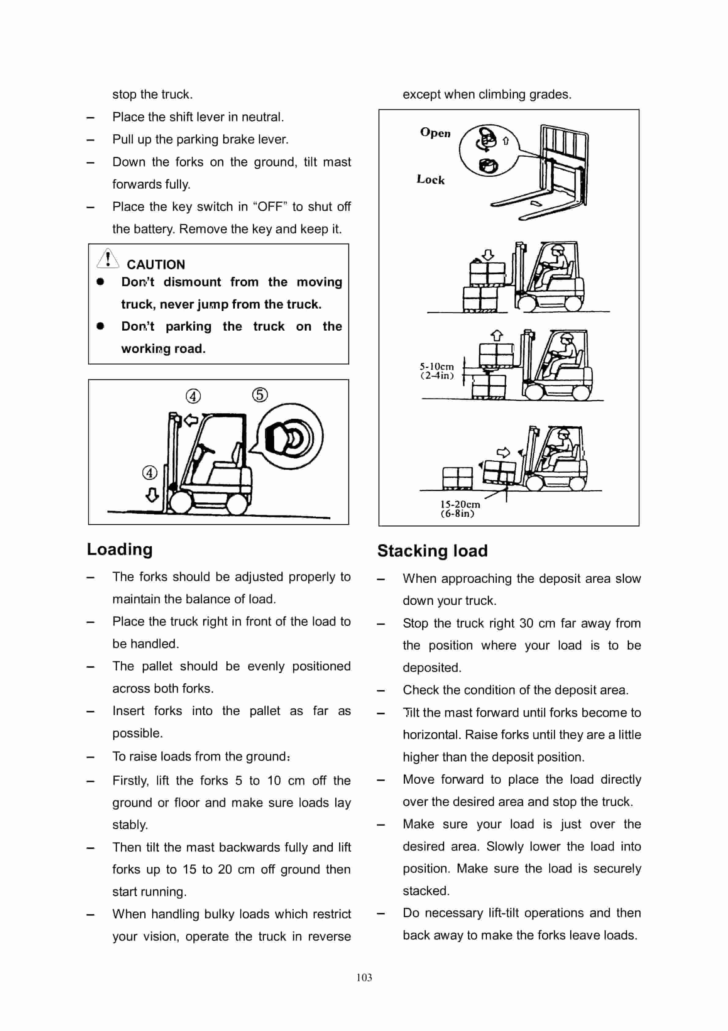 Hangcha A Series 1.0t-5.0t Battery Counterbalanced Forklift Truck Operation and Maintenance Manual-3