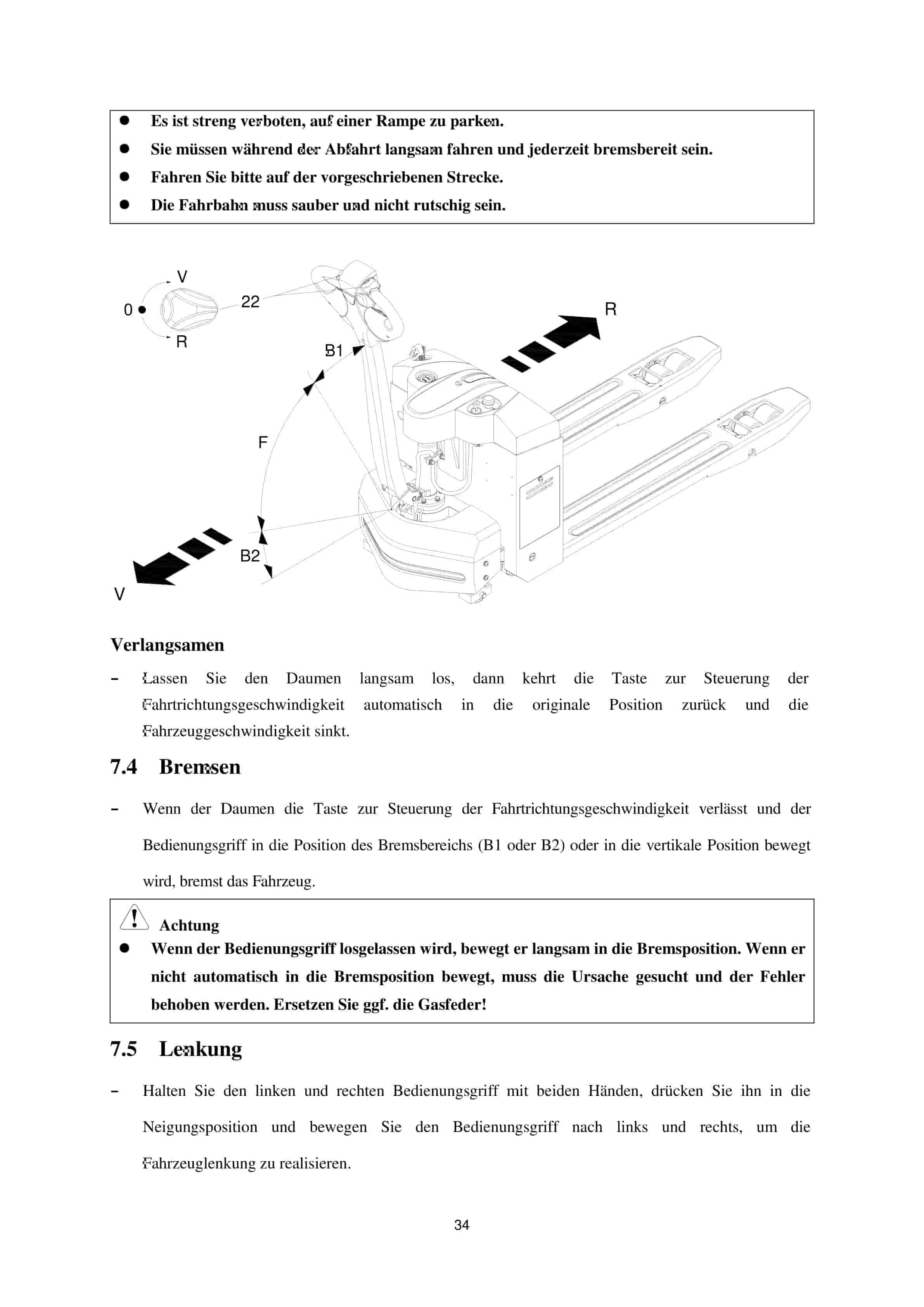 Hangcha CBD15-A2MC1 Operation and Maintenance Manual DE-2