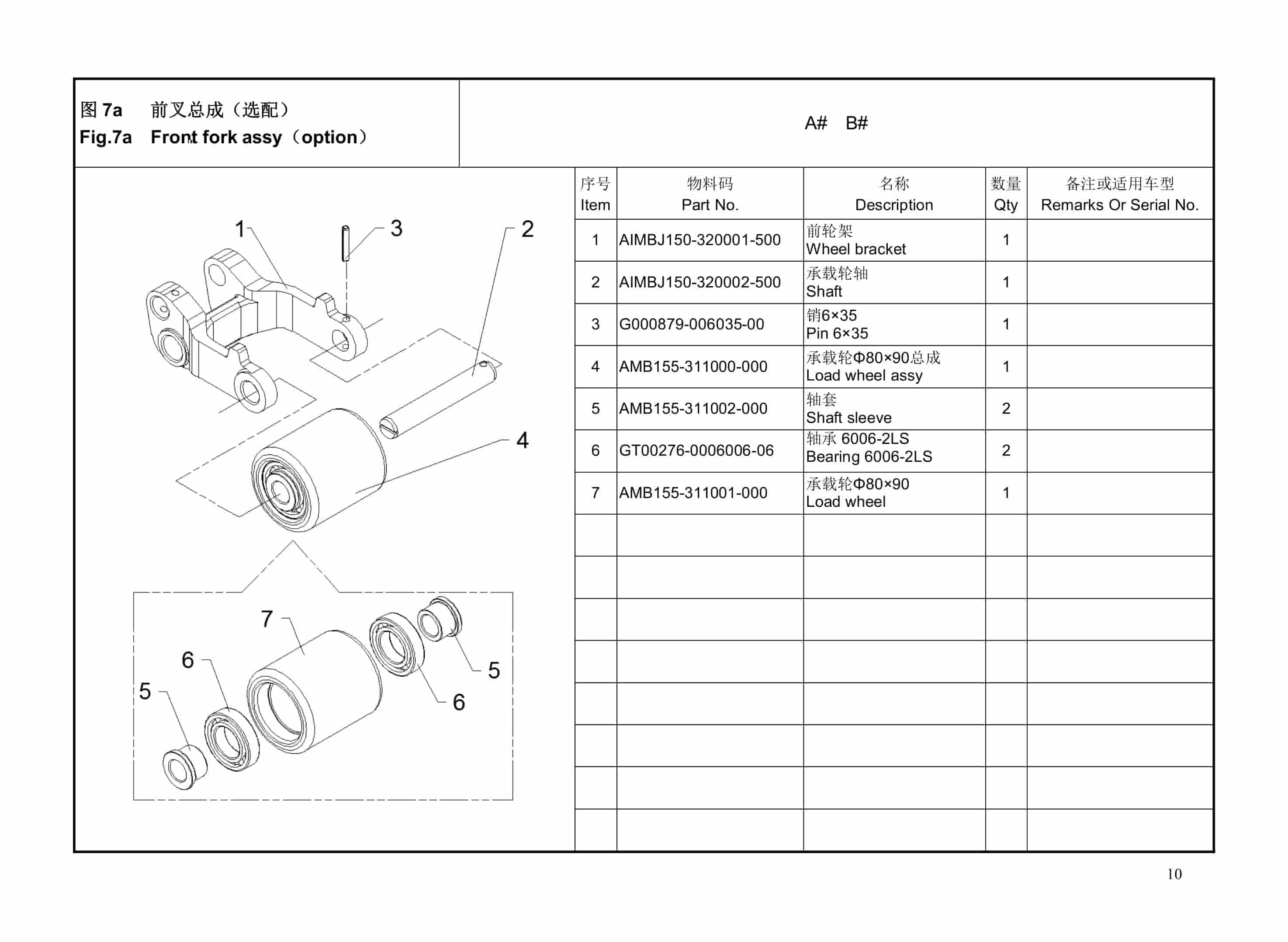 Hangcha CBD15-AMA-SI, CBD20-AMA-SI Electric Pallet Truck Parts Catalog-2