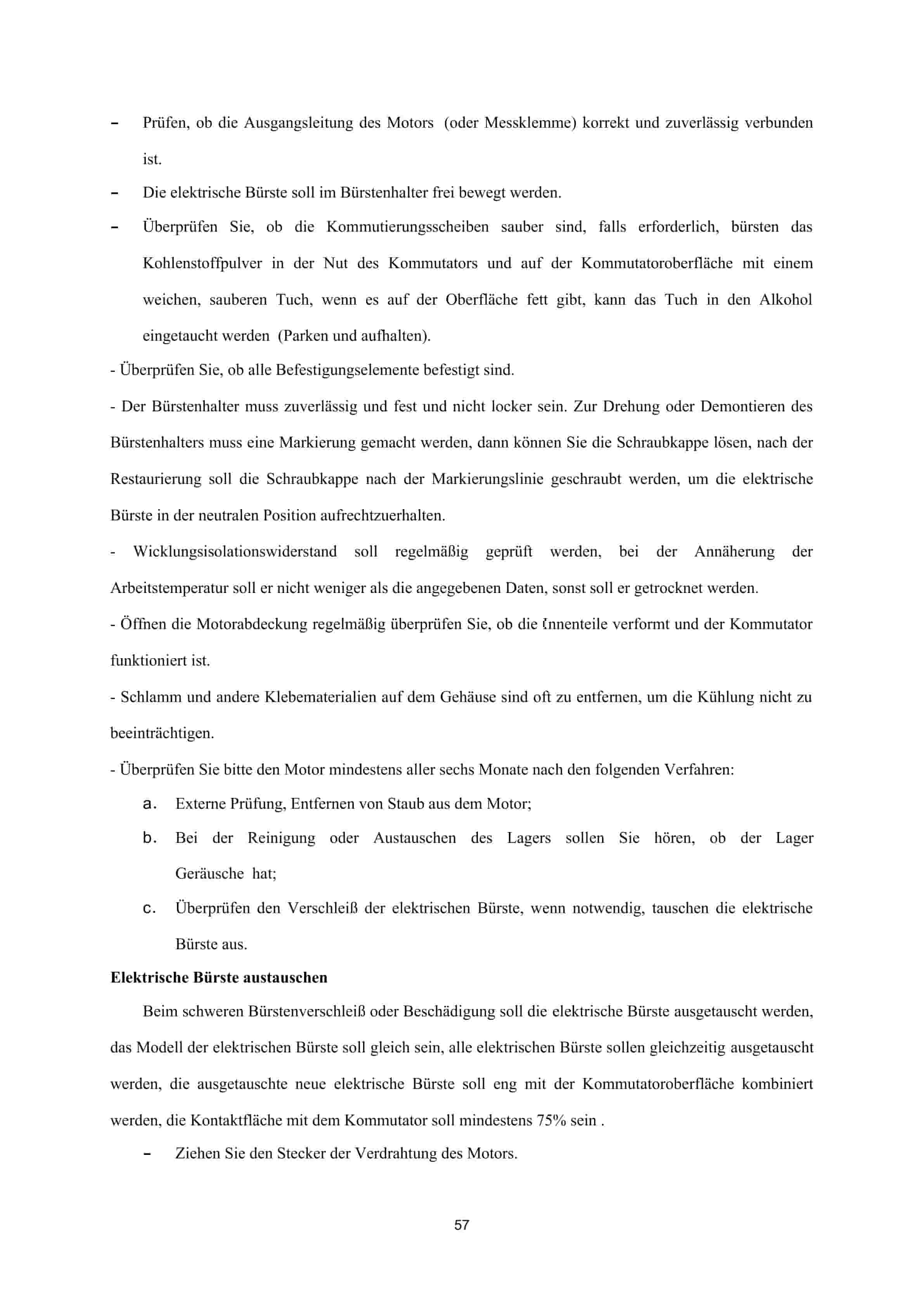 Hangcha CBD15-AMC1 Operation and Maintenance Manual DE-3