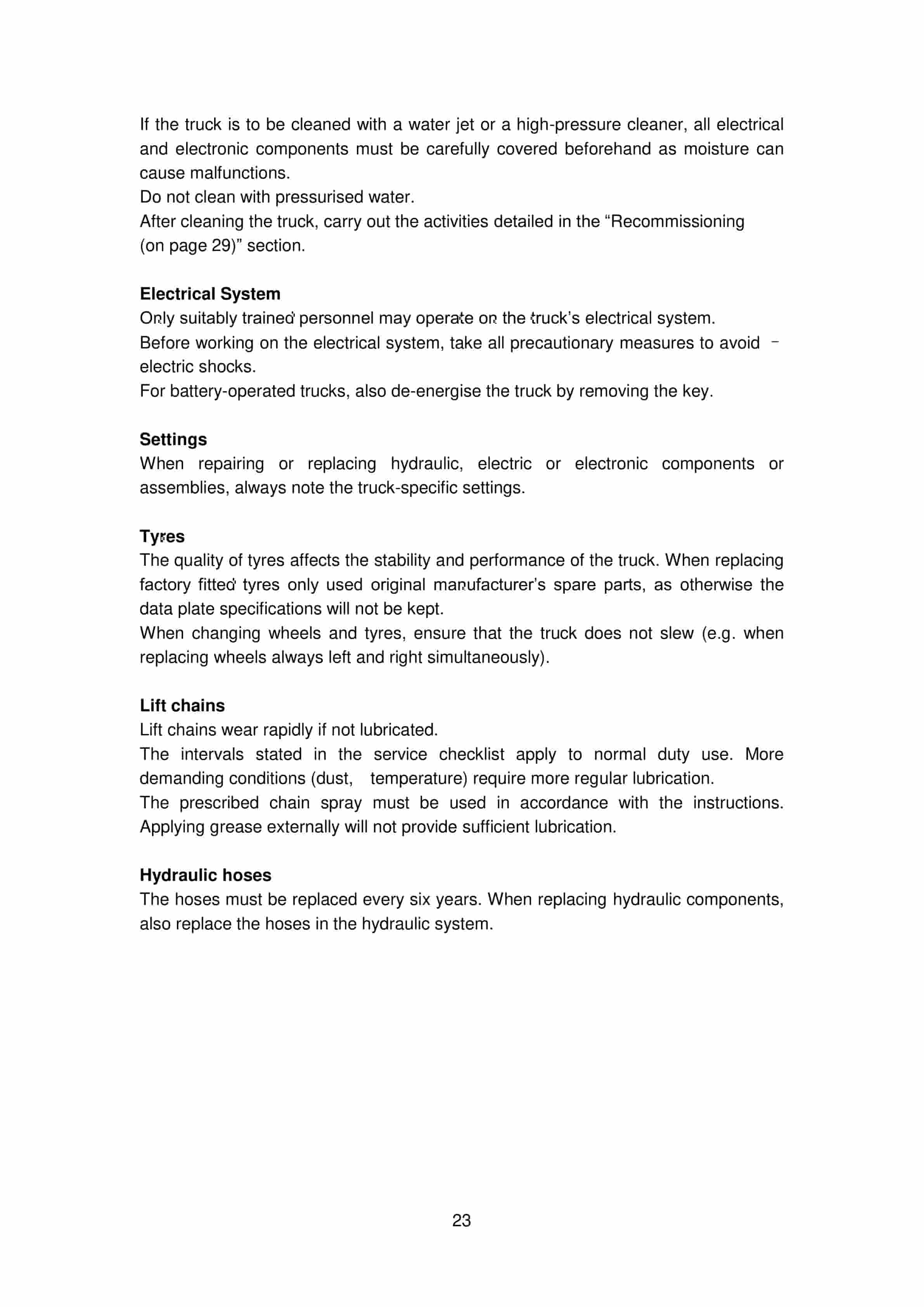 Hangcha CBD15-EM Electric Pallet Truck Operation and Maintenance Manual-4