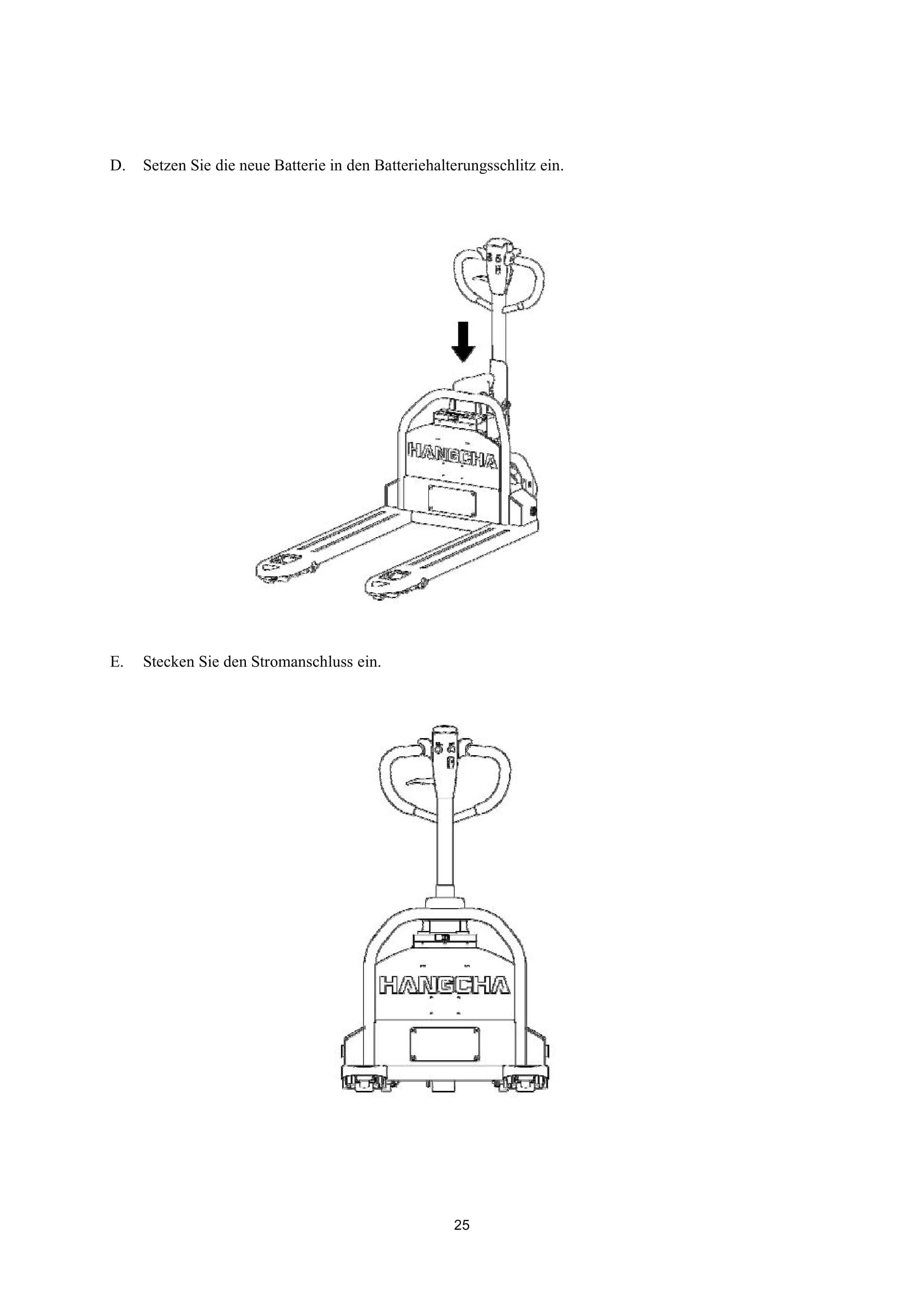 Hangcha CBD15-JC1-I Operation and Maintenance Manual DE-4